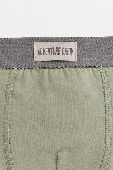 Pack of 7 contrast boxer briefs — GREENISH BLUE 4