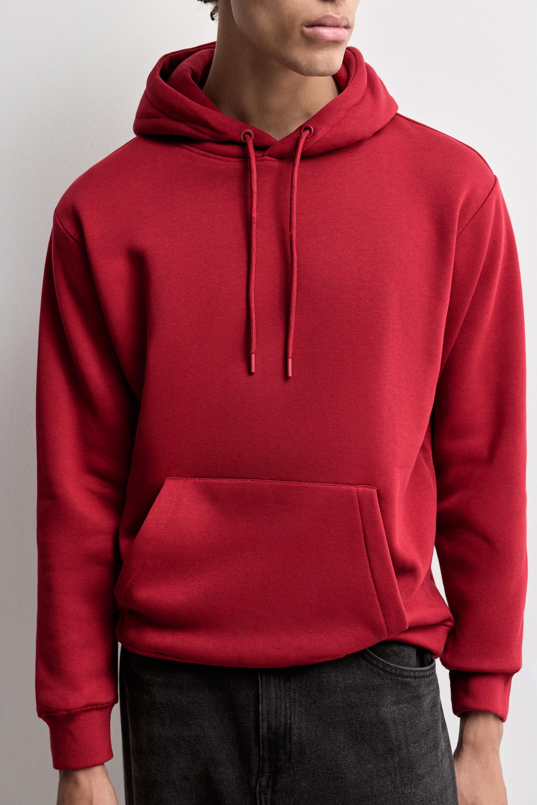Basic hoodie — DARK PINK