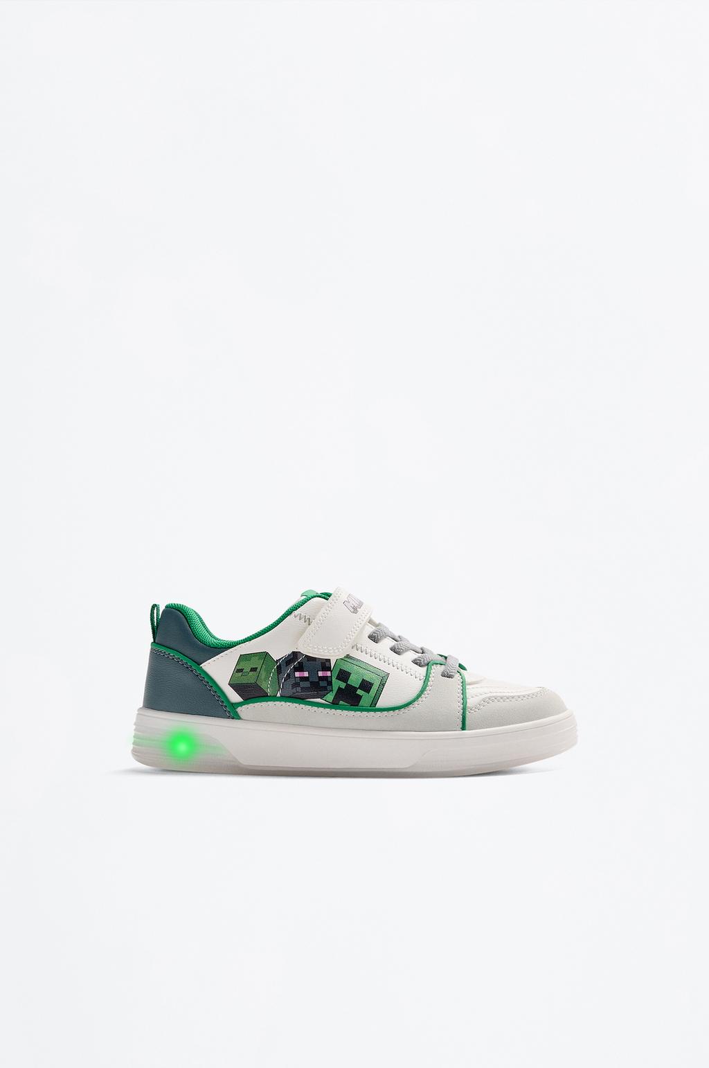 Minecraft Light-Up Sneakers
