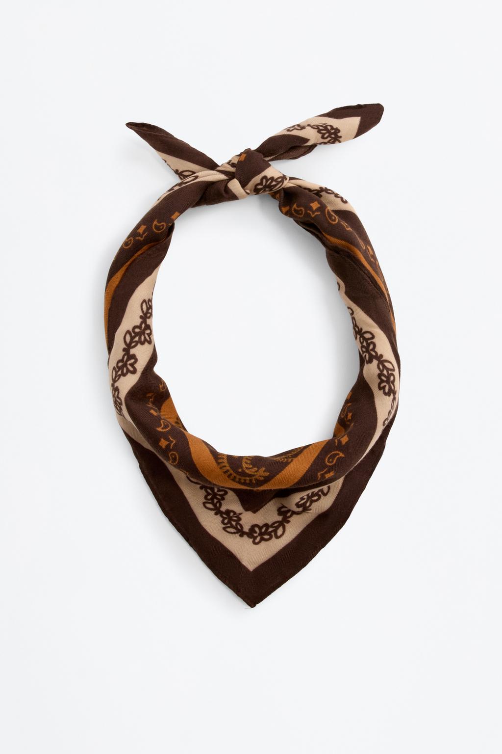 Printed scarf