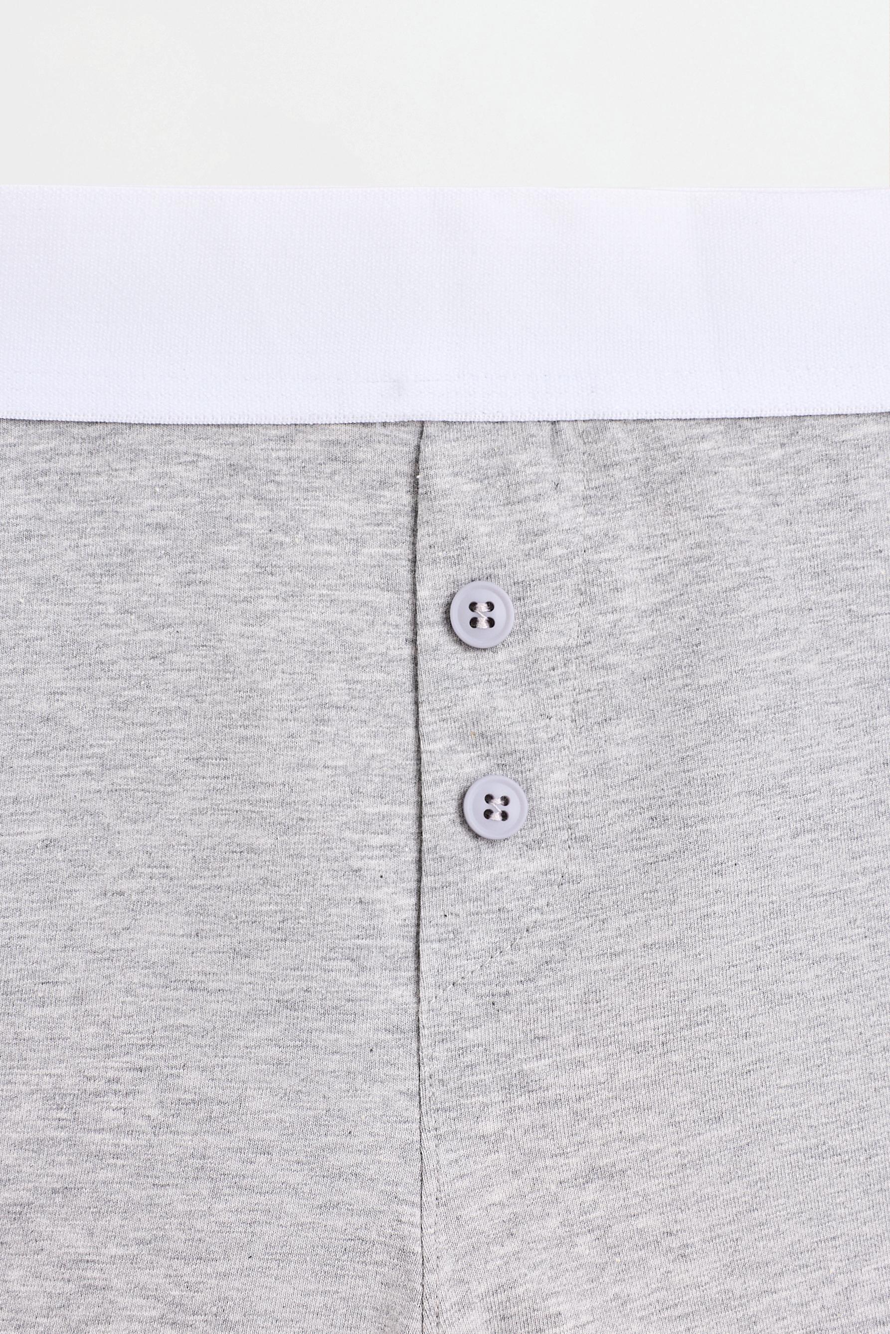 Printed boxer shorts — GREY