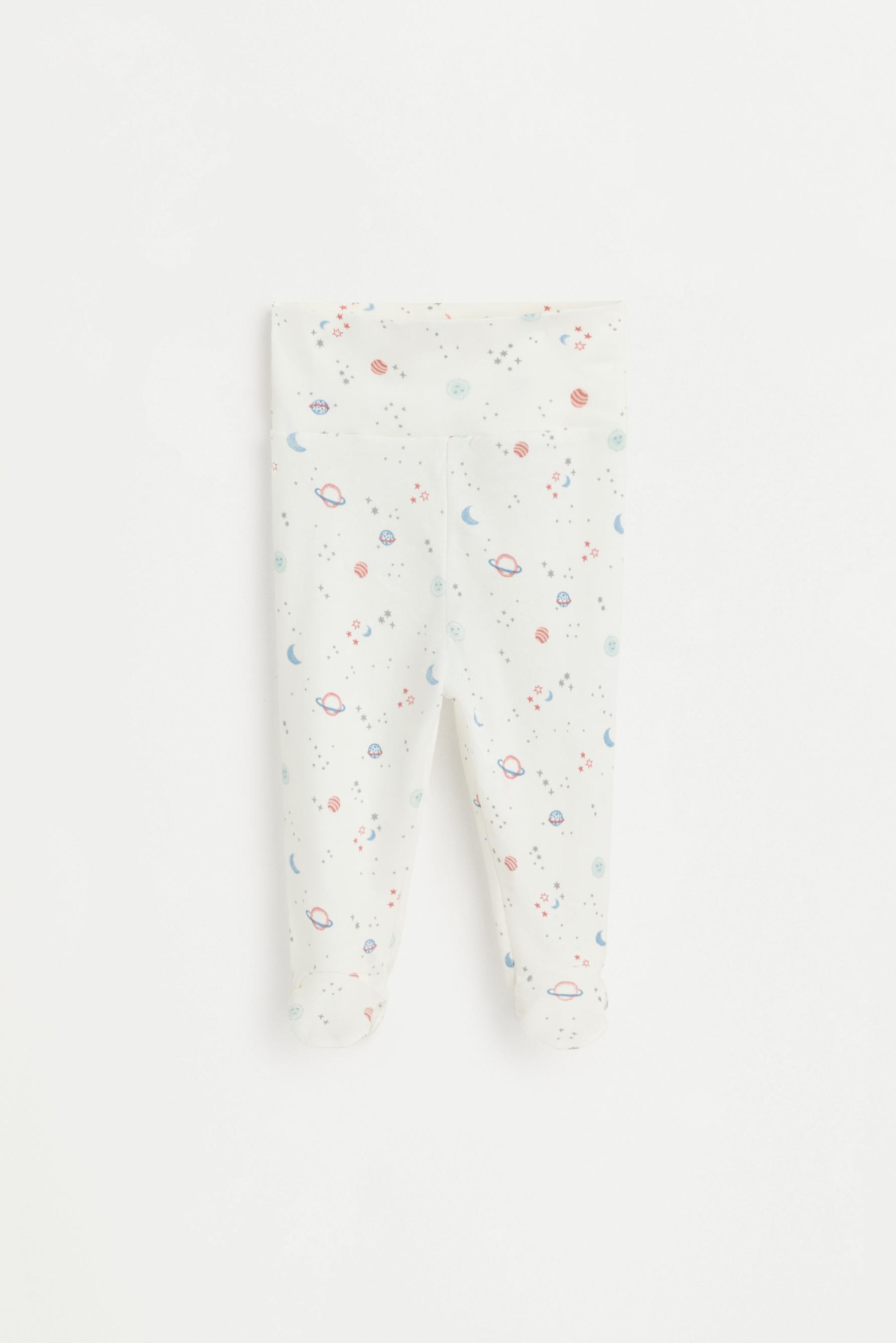 Interlock bodysuit, footed leggings and hat set — WATER GREEN