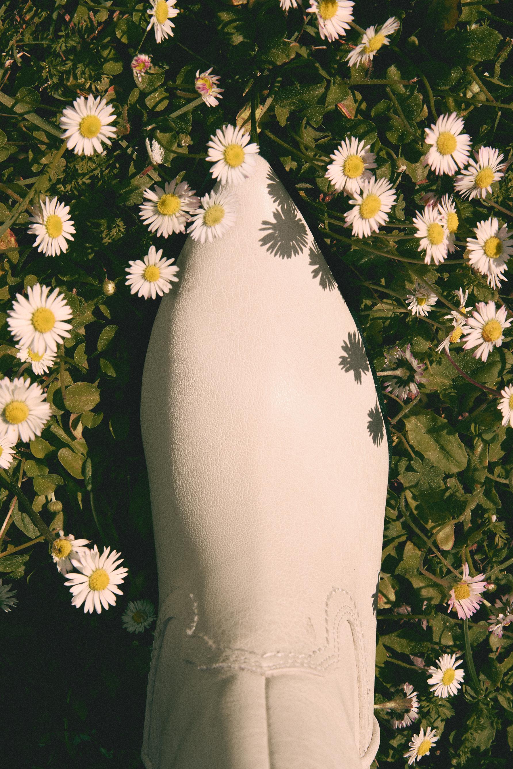 Cowboy boot — ECRU