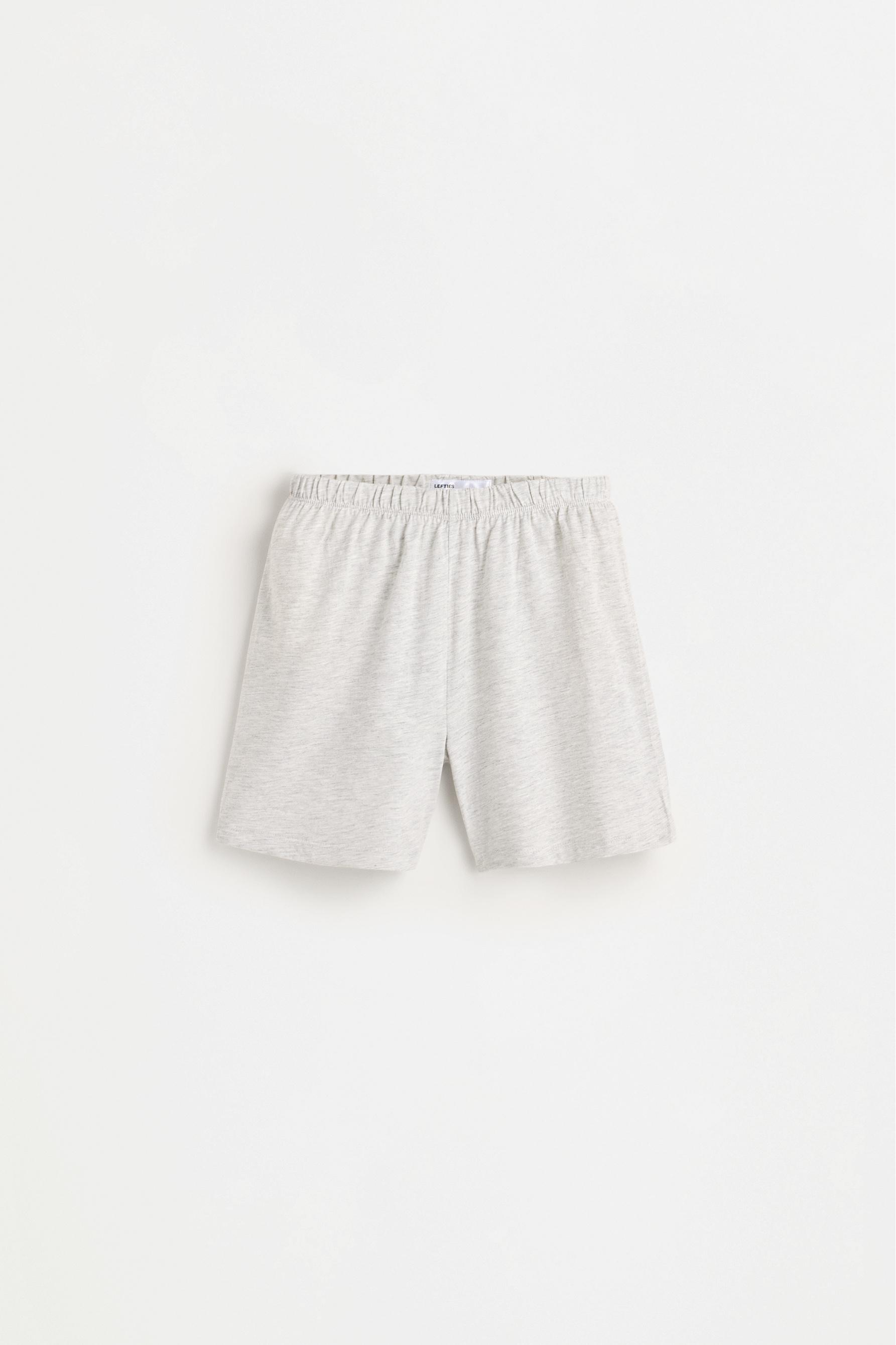 Short printed pyjamas — PASTEL GREEN