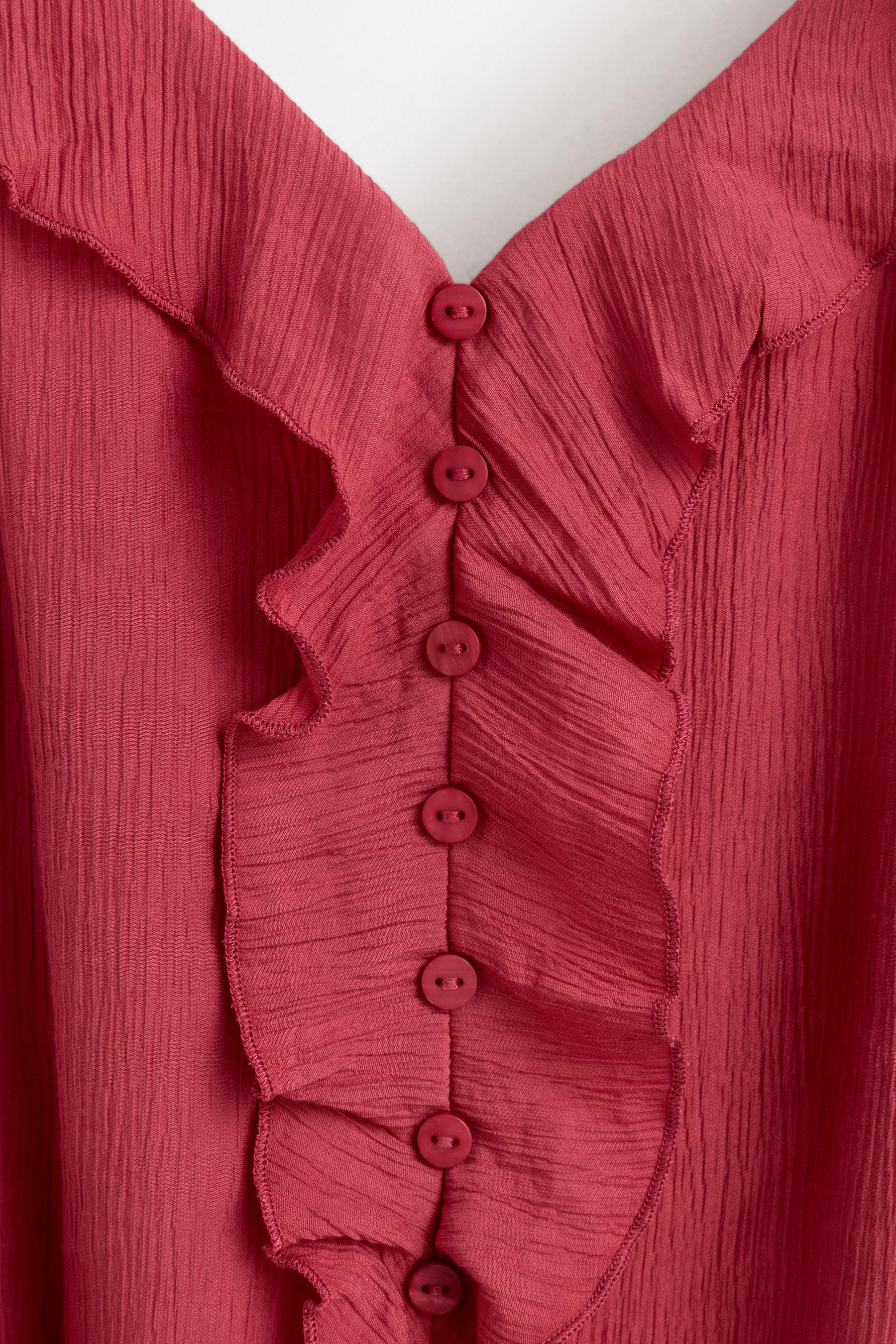 Textured camisole top — PALE MAROON