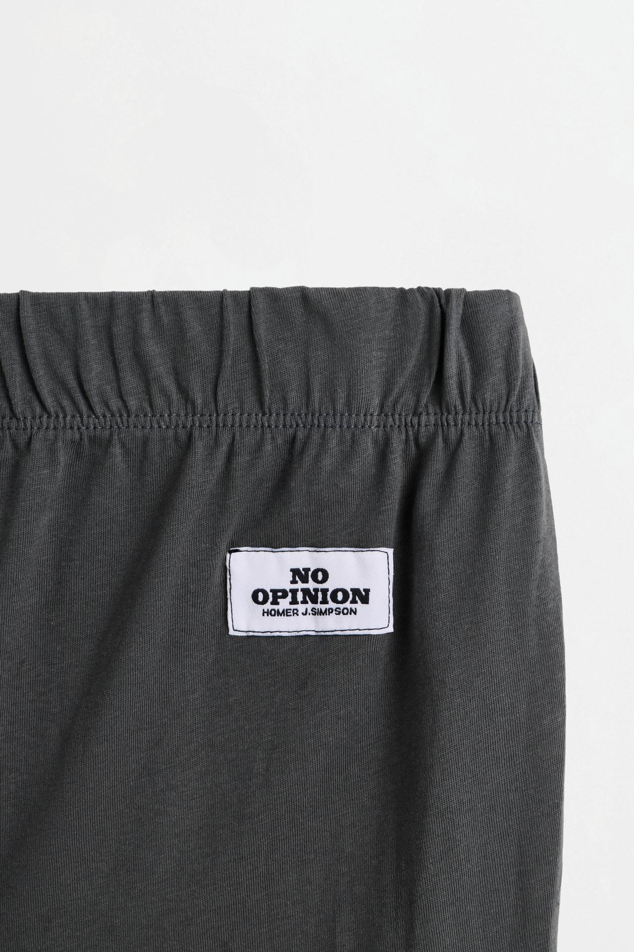 Homer Simpson long suede pajamas — OFF WHITE