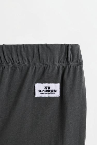 Homer Simpson long suede pajamas — OFF WHITE 9