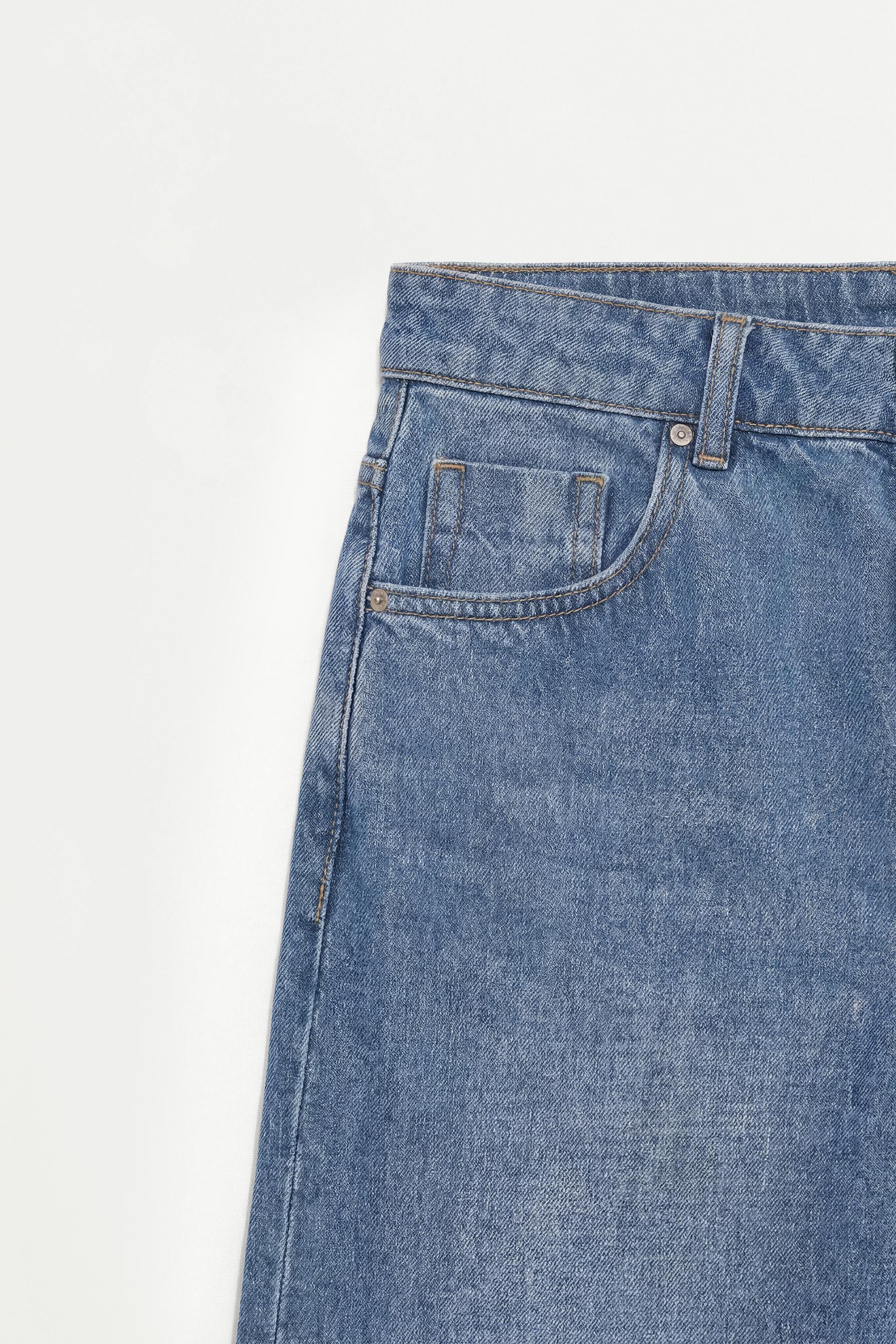 Culotte jeans — PALE BLUE