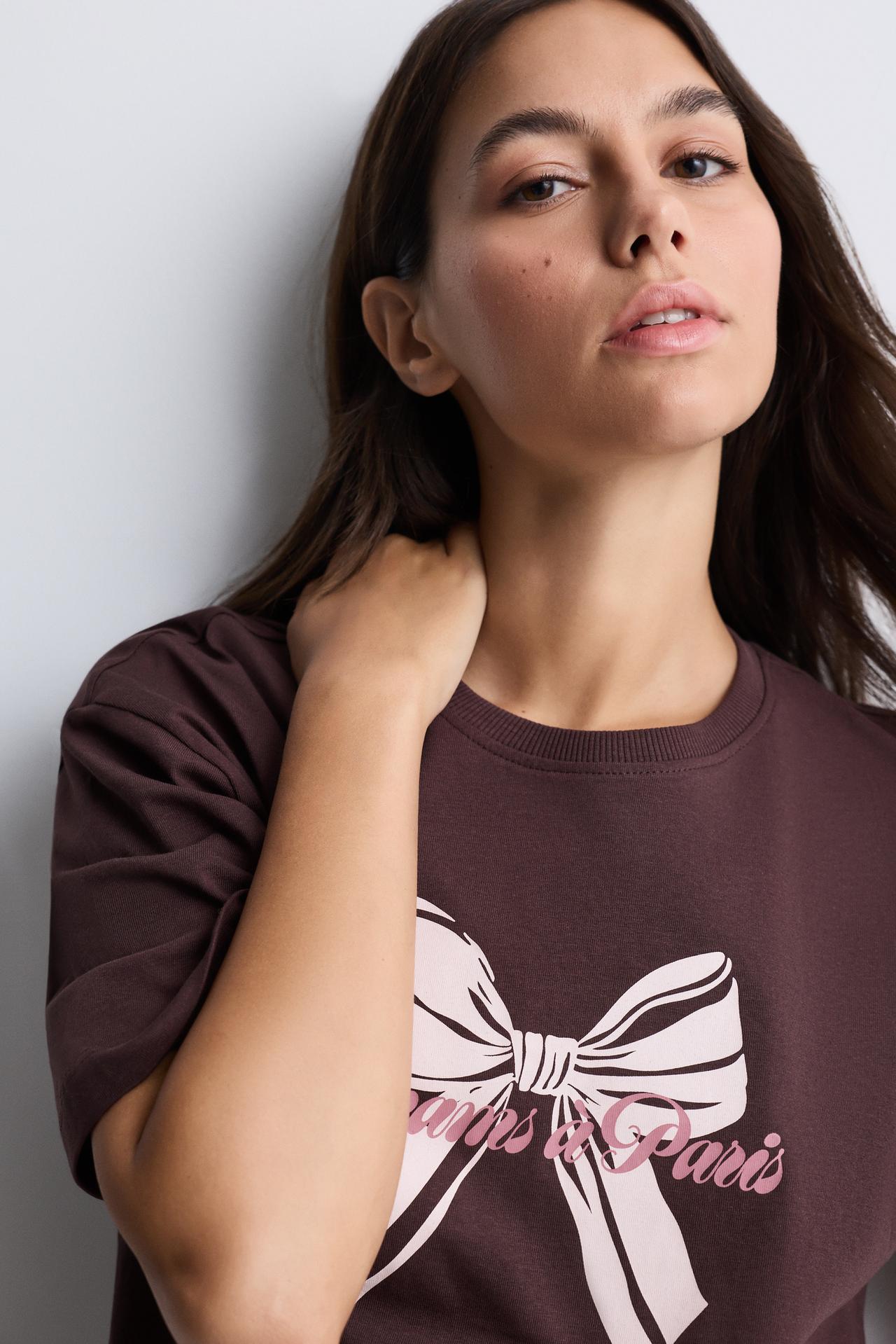 Printed pyjamas — BROWN