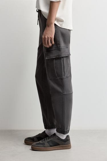 Cargo jogger jeans — DARK GREY 3