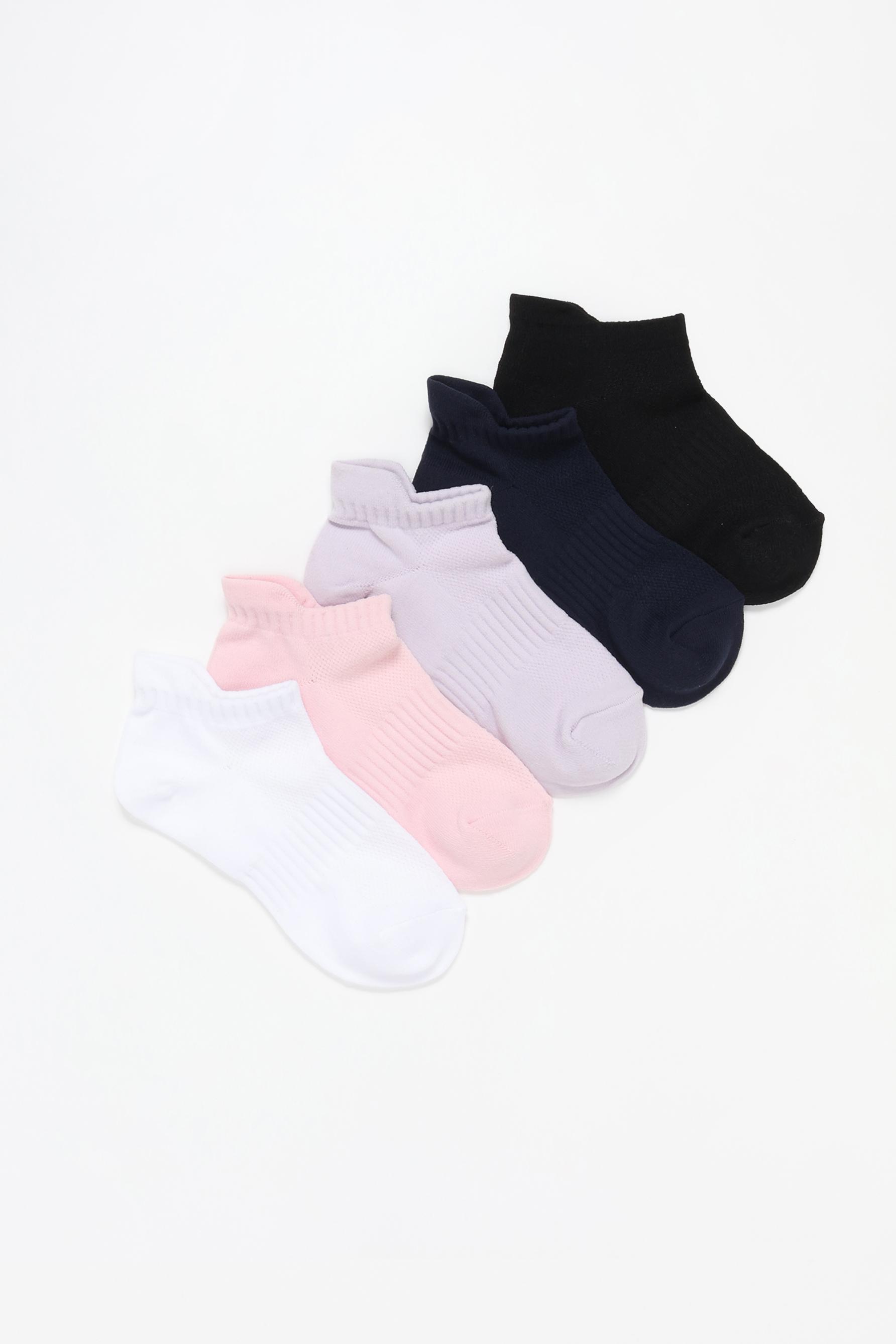 Pack 5 calcetines tobilleros deportivos