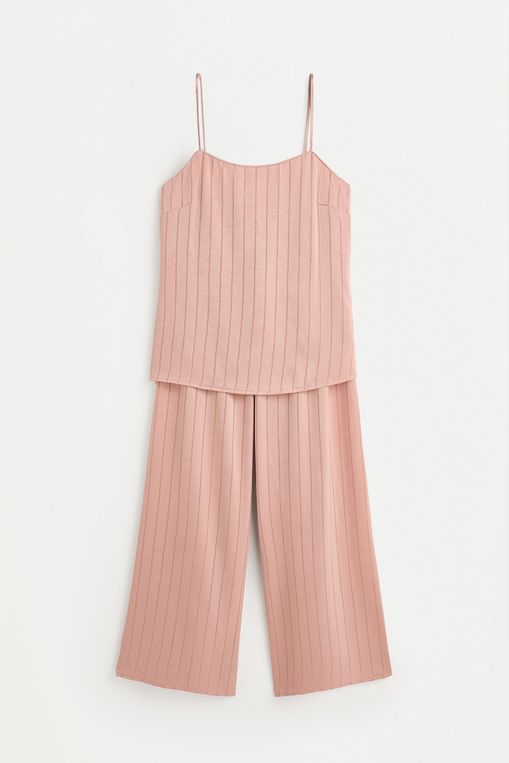 Satin pyjamas — PASTEL PINK