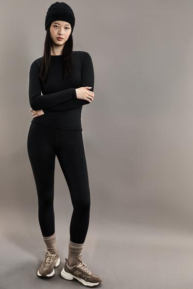 HEAVY WEIGHT thermal leggings (10°F to 48°F) — BLACK 5