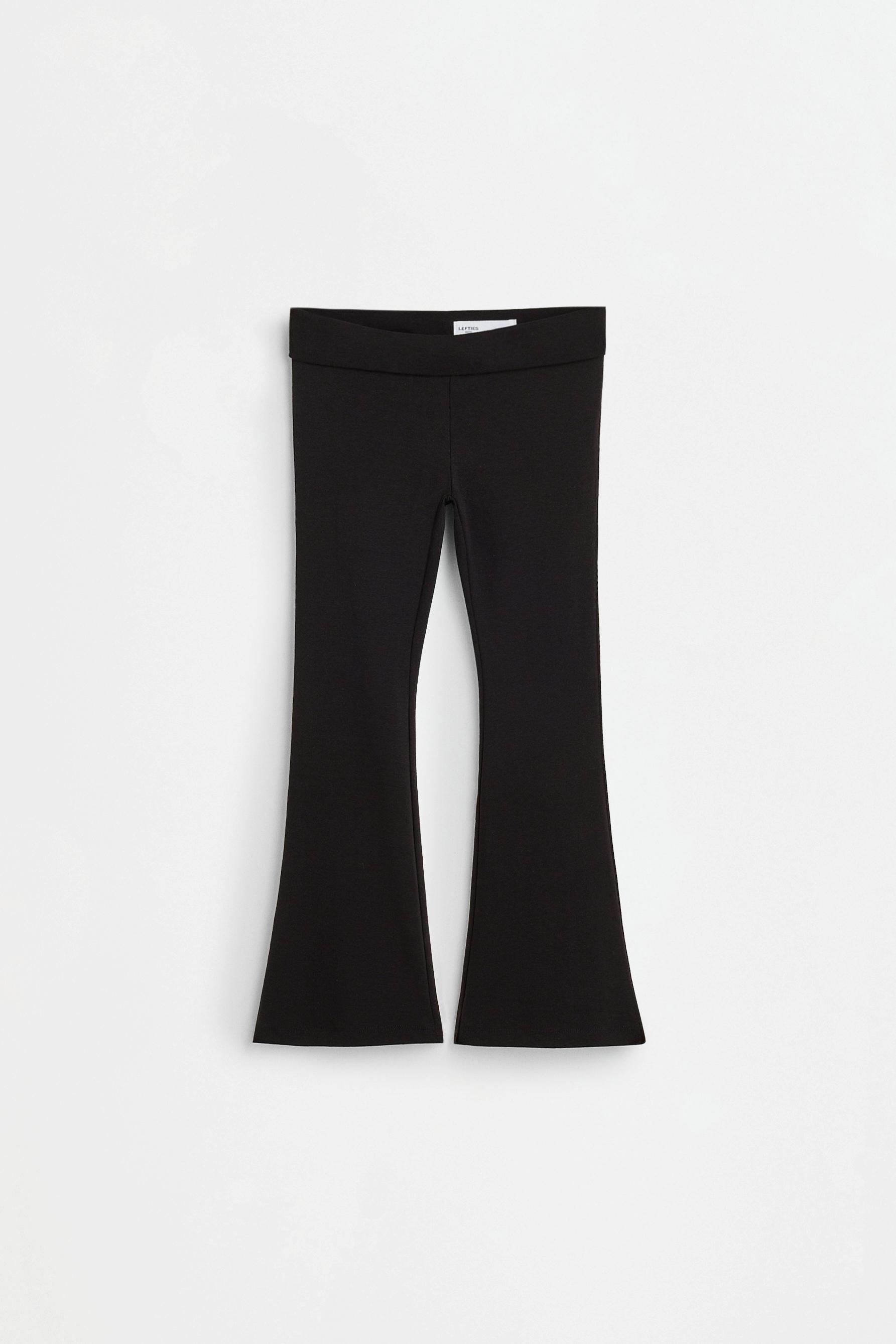 Legging flare texto trasero