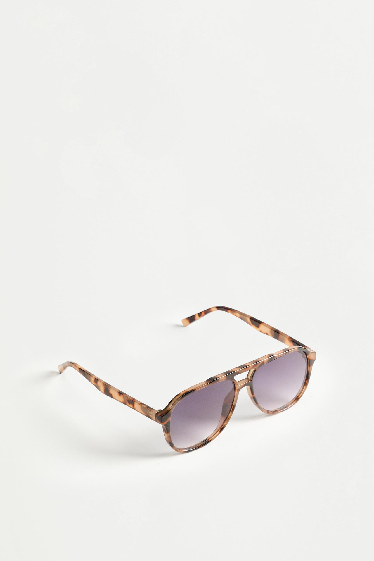 Tortoiseshell aviator sunglasses — TORTOISESHELL