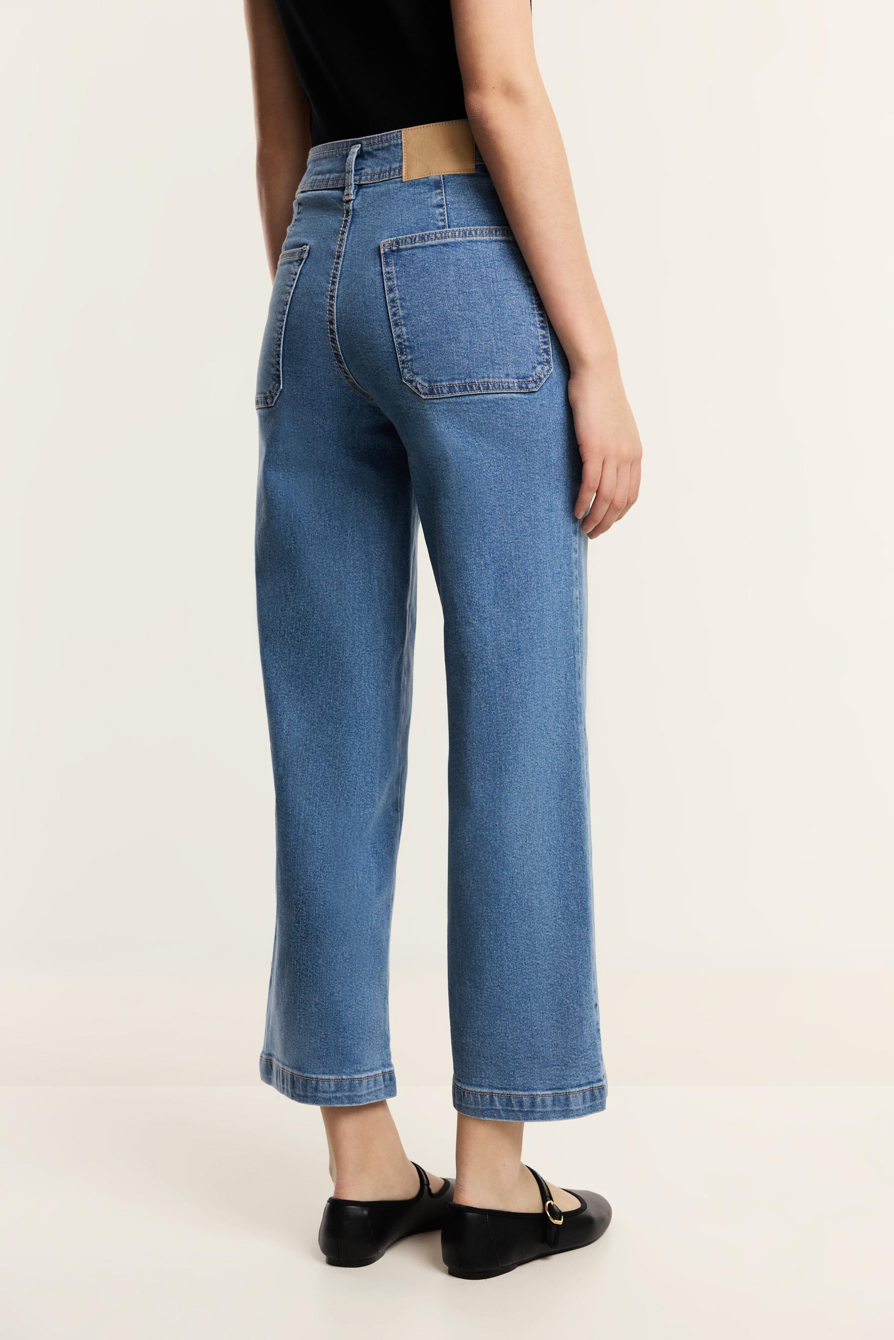 Stretch pocket jeans — PALE BLUE