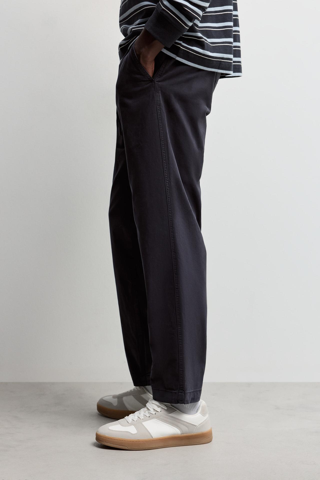 Slim fit joggers — DARK BLUE