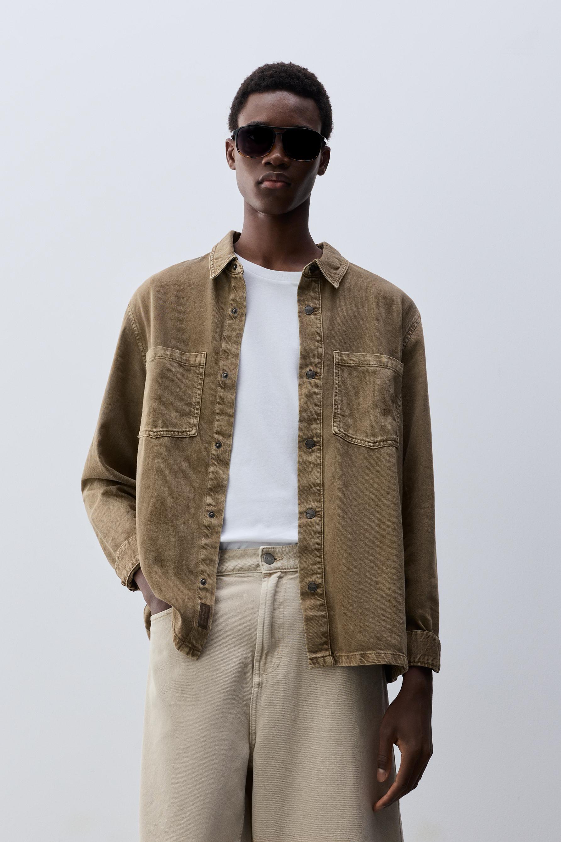 Sobrecamisa ligera denim