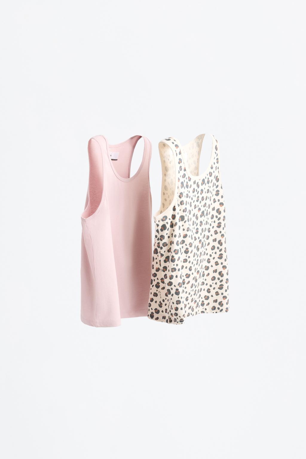 Pack 2 camisetas tirantes combinadas