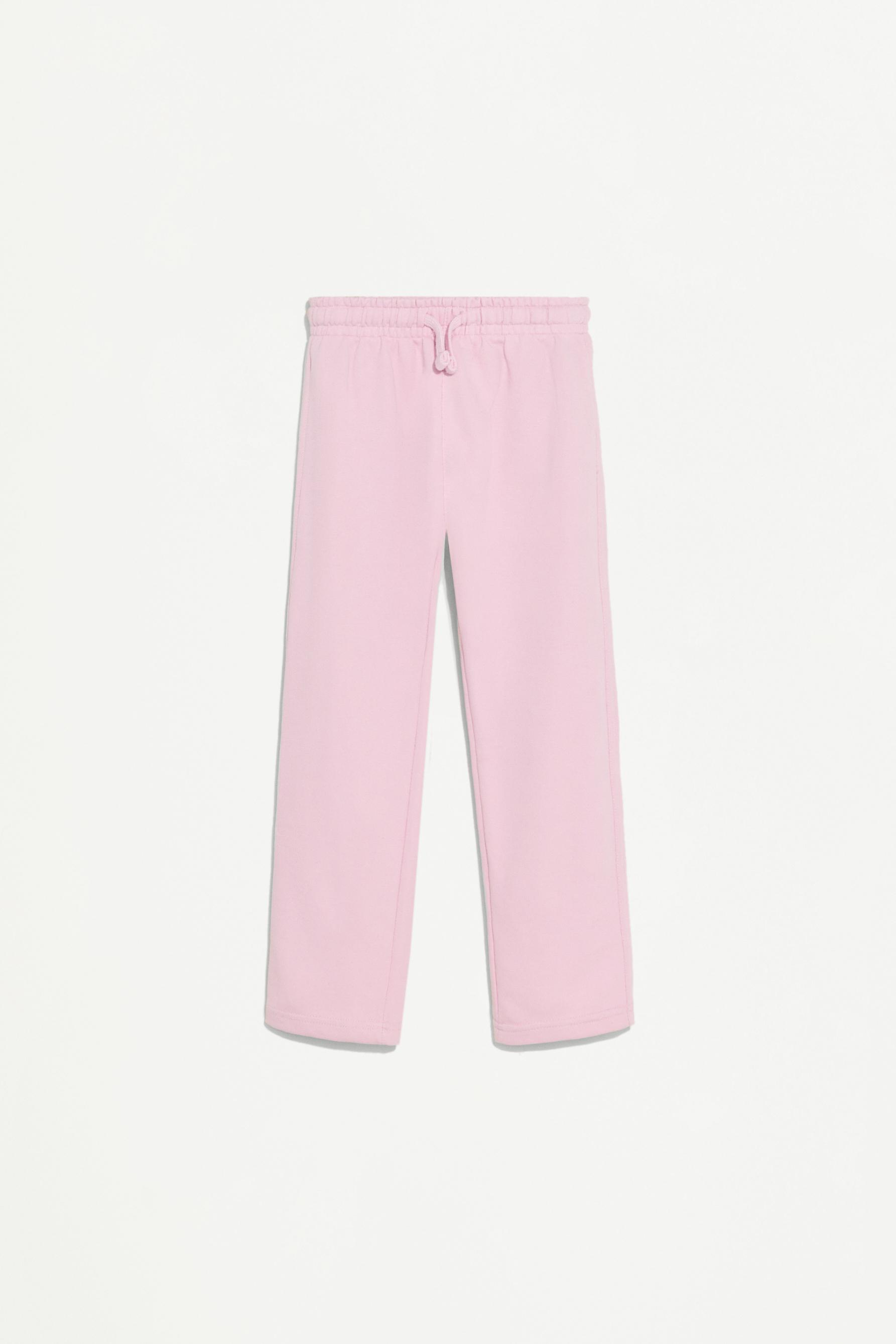 Pack of 4 plain plush trousers — PALE GREY