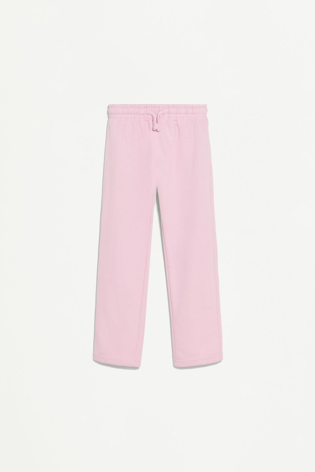 Pack of 4 plain plush trousers — PALE GREY