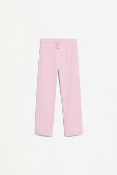 Pack of 4 plain plush trousers — PALE GREY 6