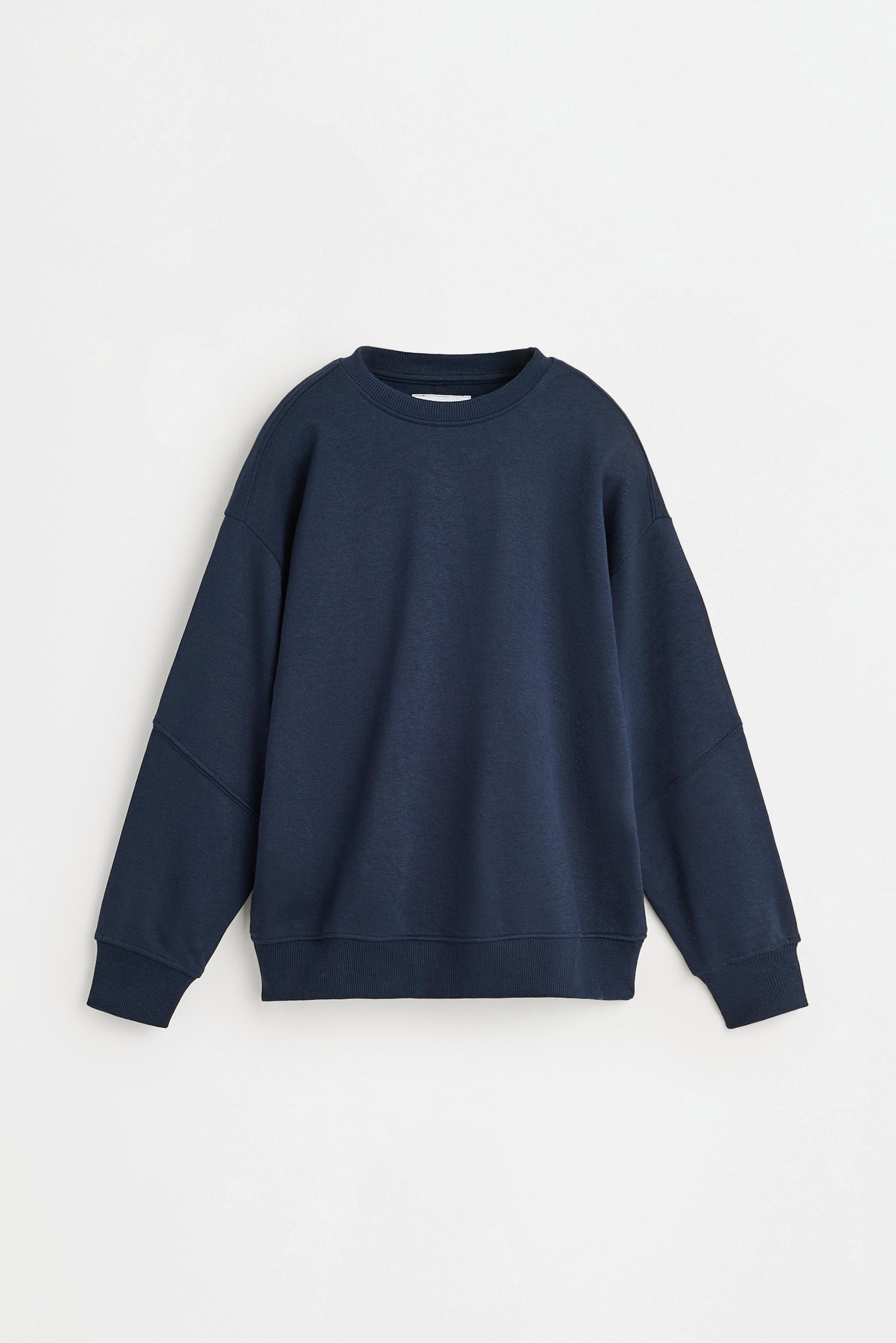 Basic sweatshirt — NAVY