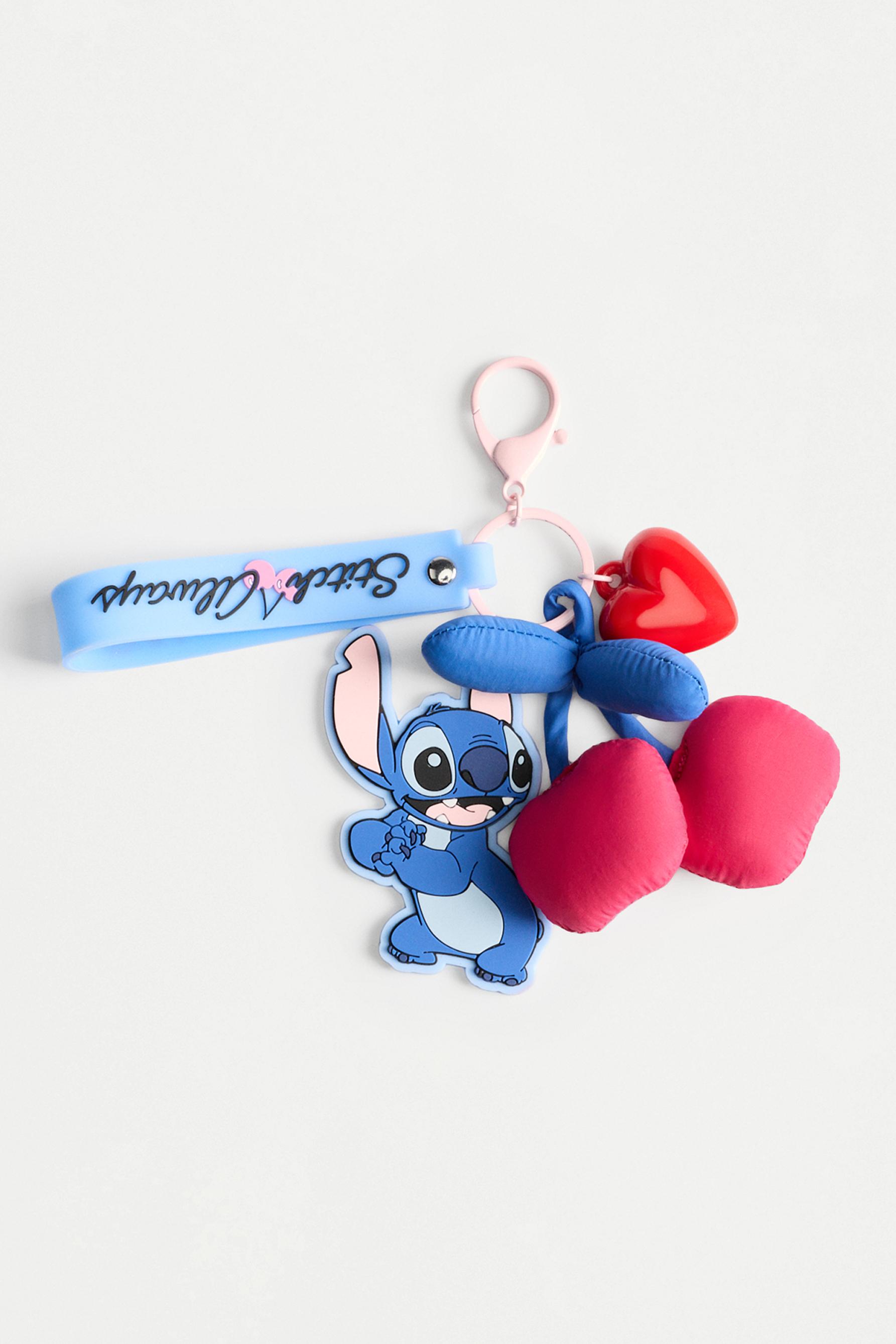 Stitch ©Disney cherries key ring — BLUE