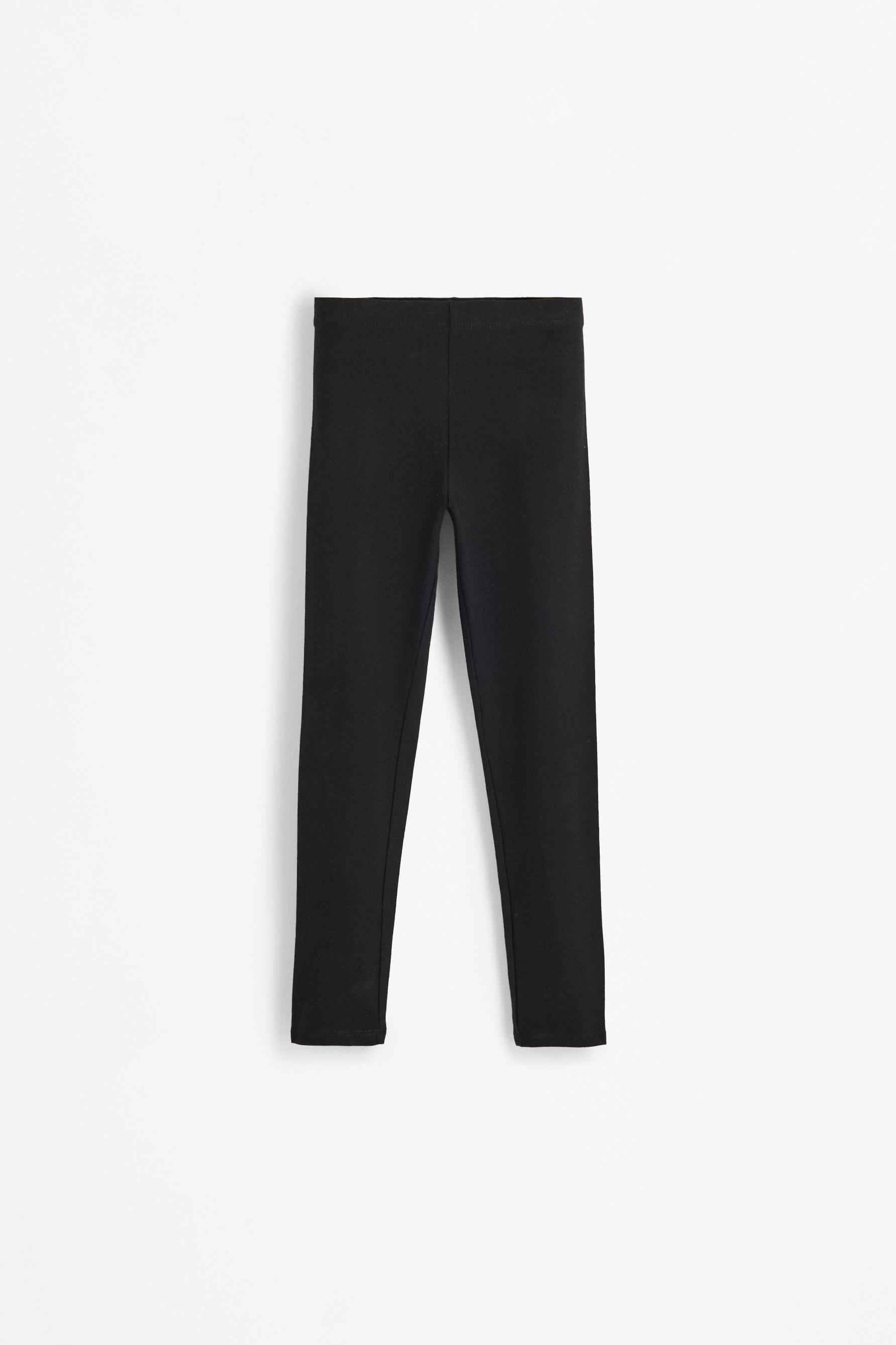 2-Pack of long leggings — BLACK
