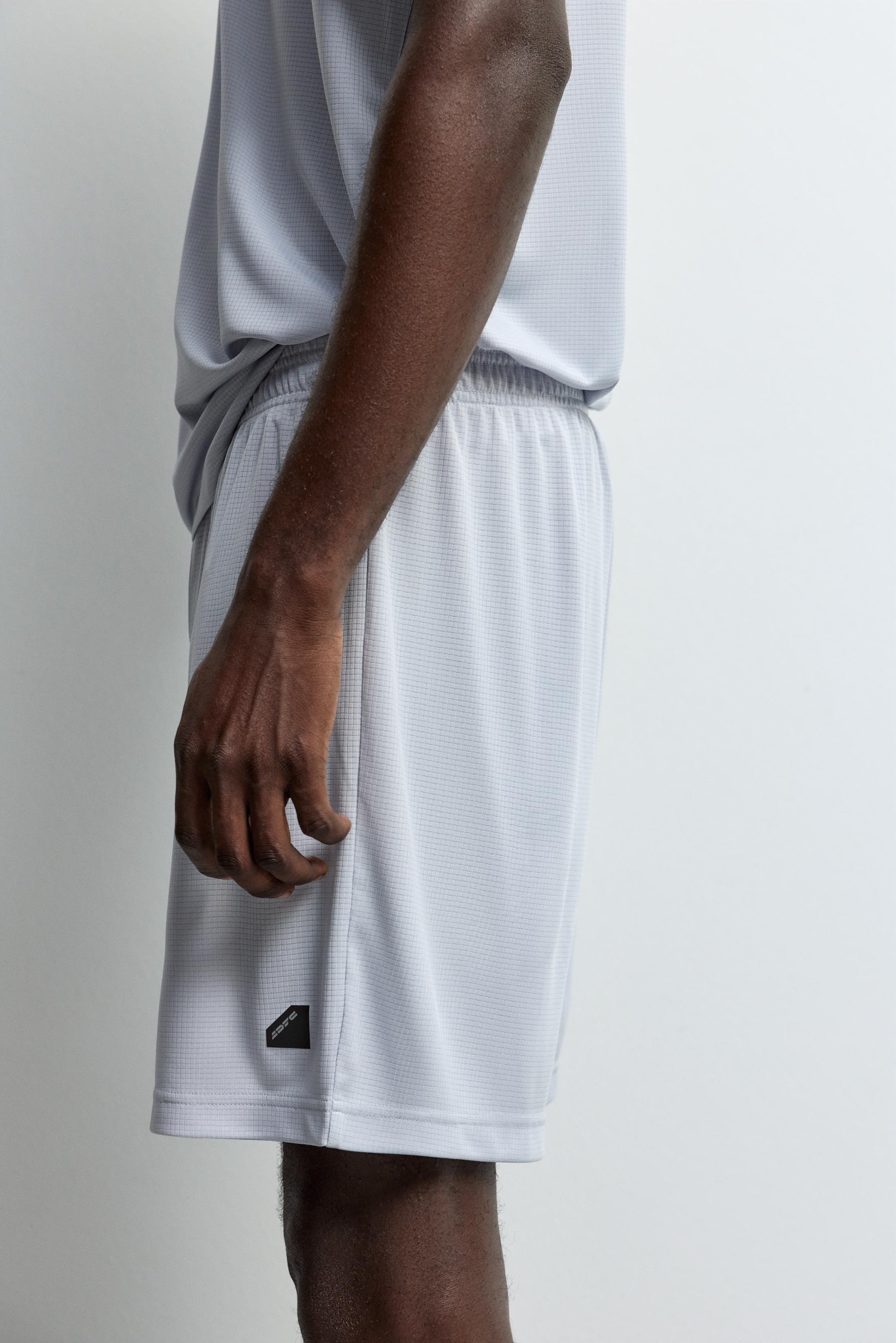 Bermuda sports shorts — DARK GREY MARL