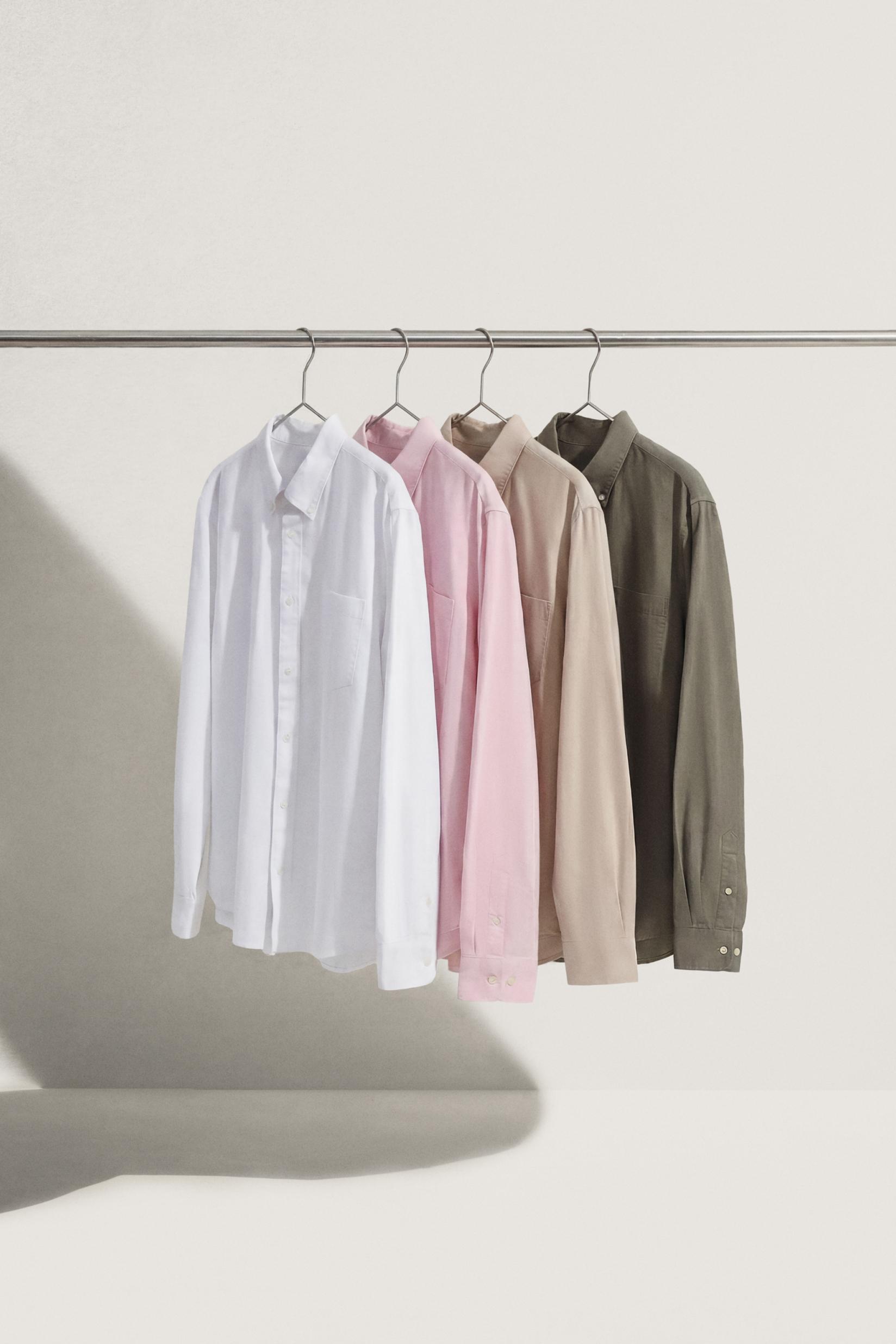 Oxford shirt — WHITE