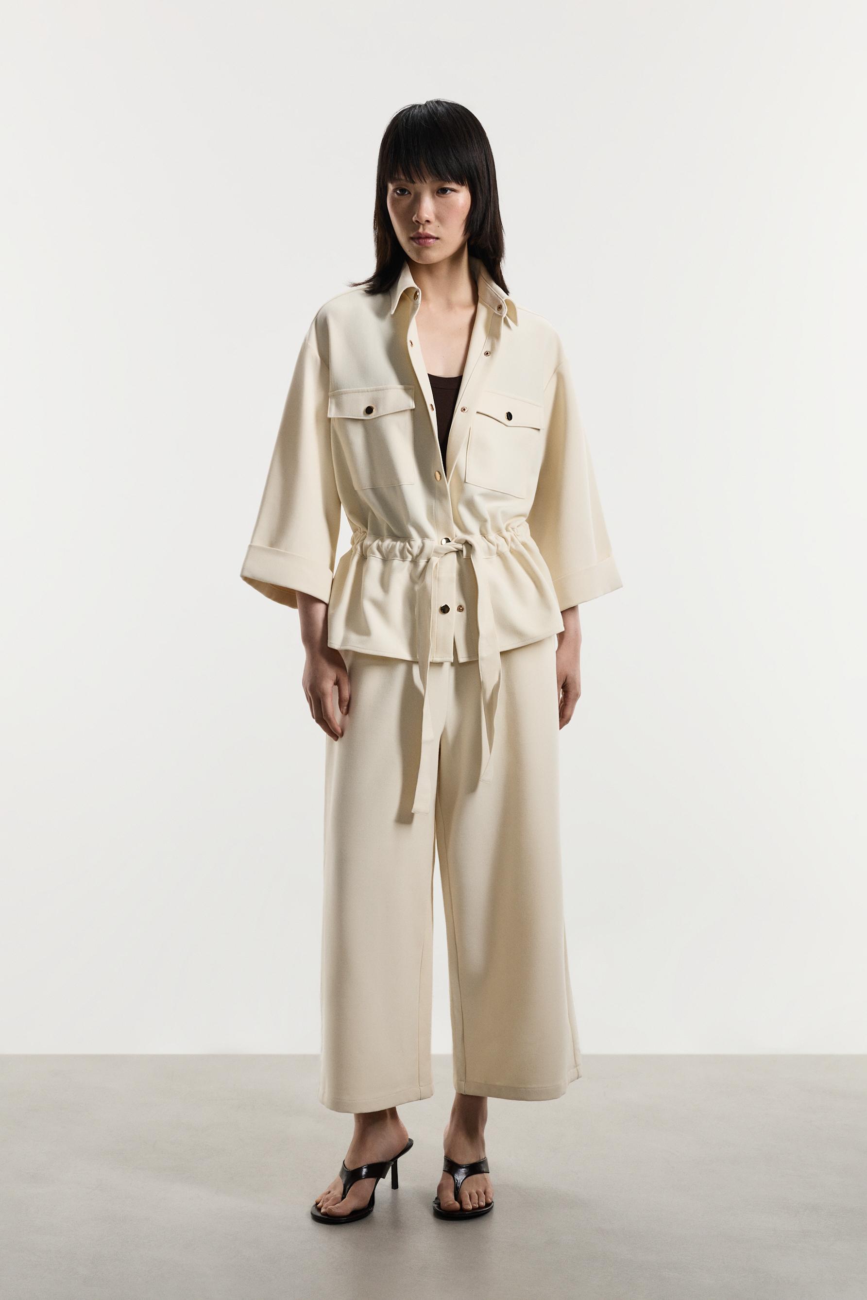 Culotte joggers — SAND