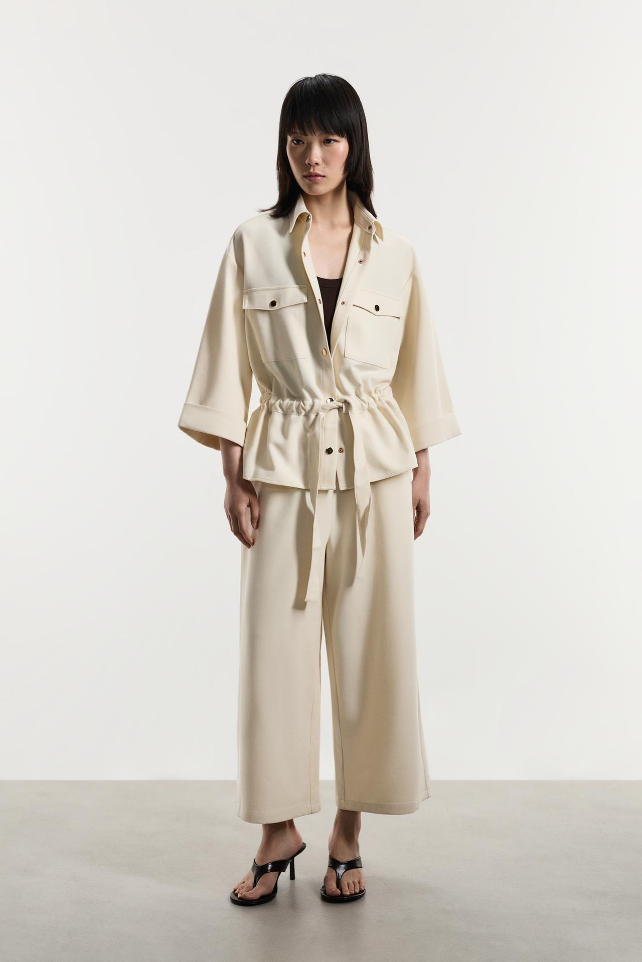 Culotte joggers — SAND