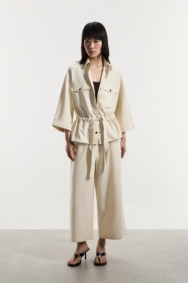 Culotte joggers — SAND 1