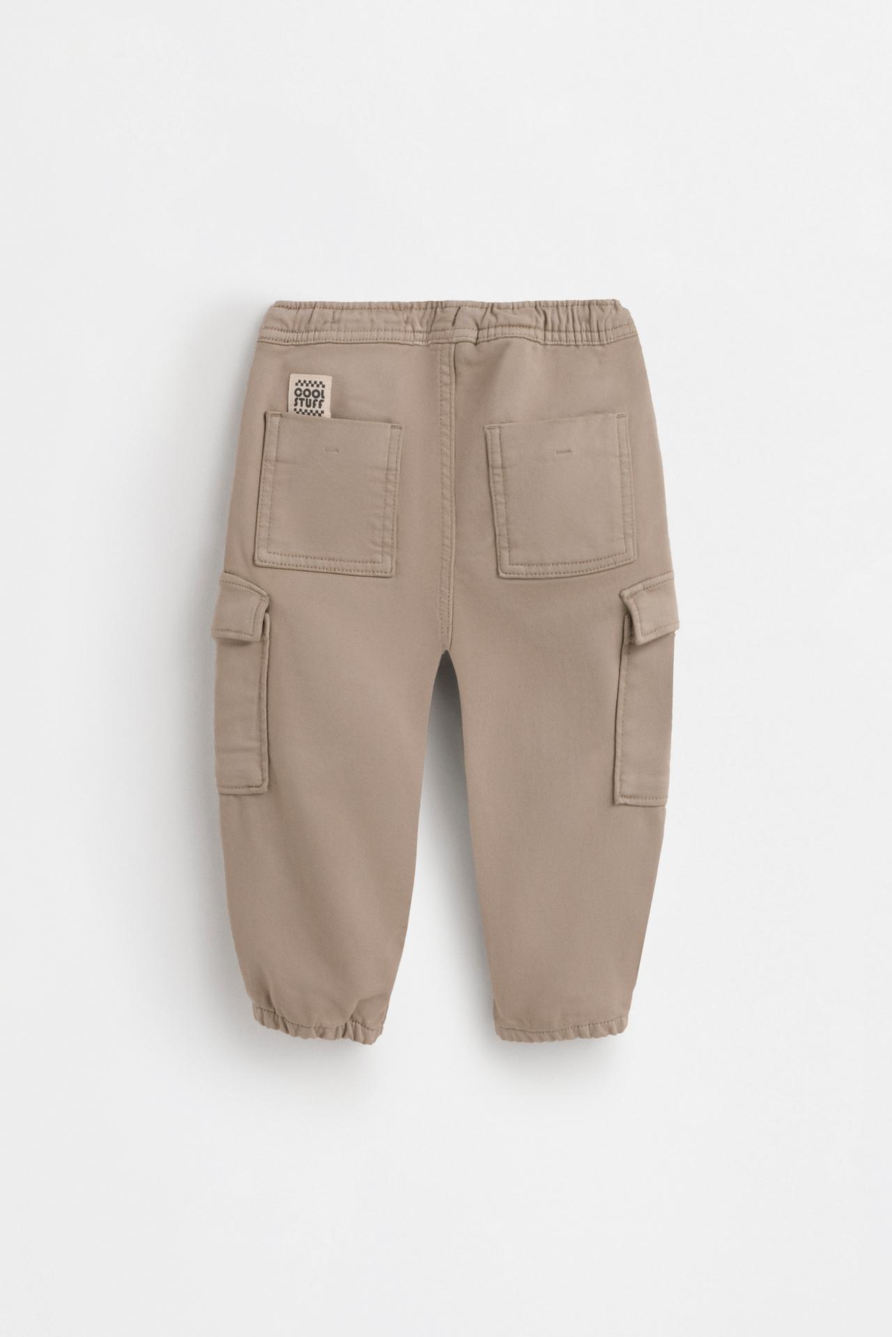 Cargo jogger jeans — MEDIUM ECRU