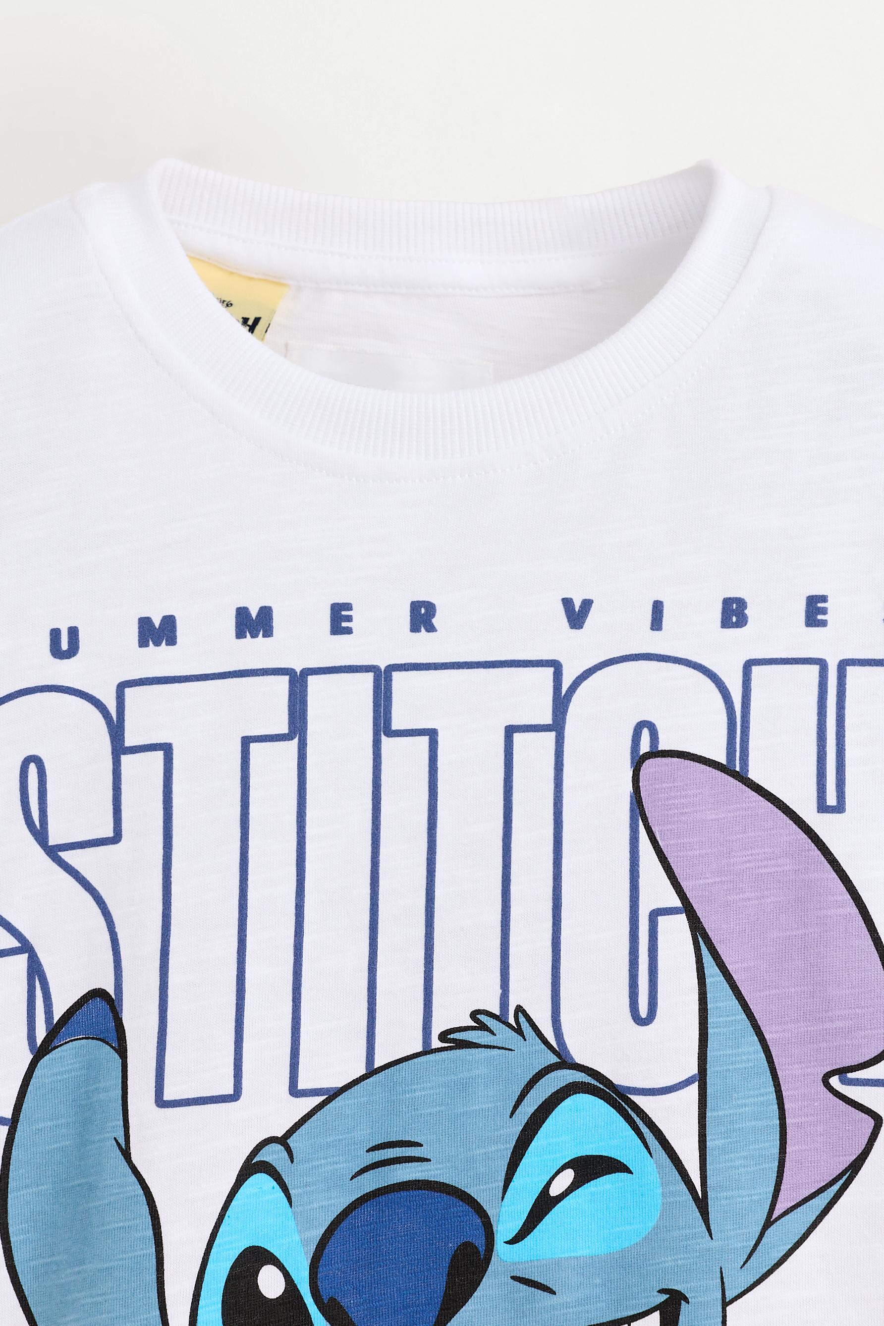Stitch ©Disney T-shirt with tags — WHITE
