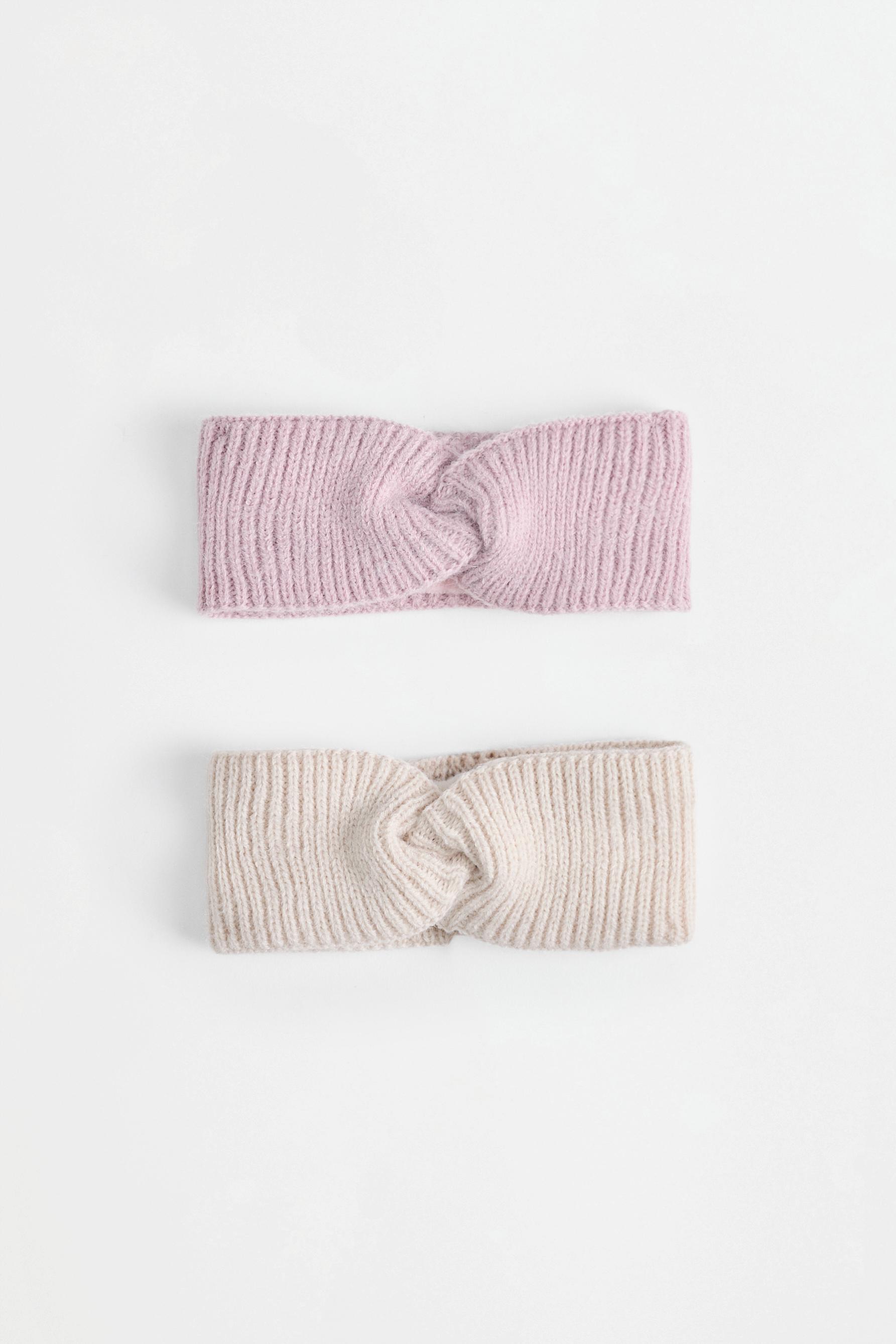 Diademas nudo canalé (Pack 2)