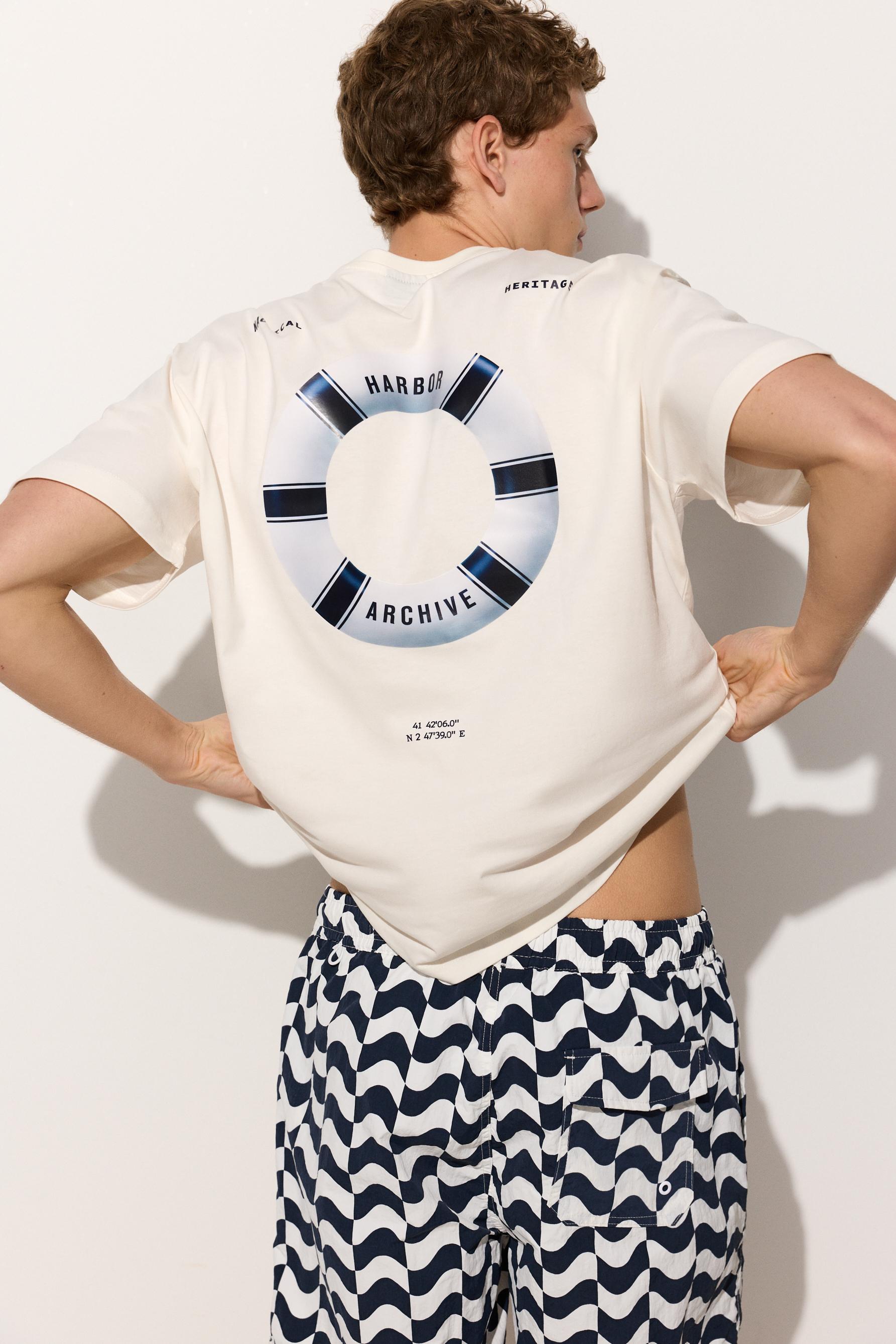 Printed T-shirt — OFF WHITE