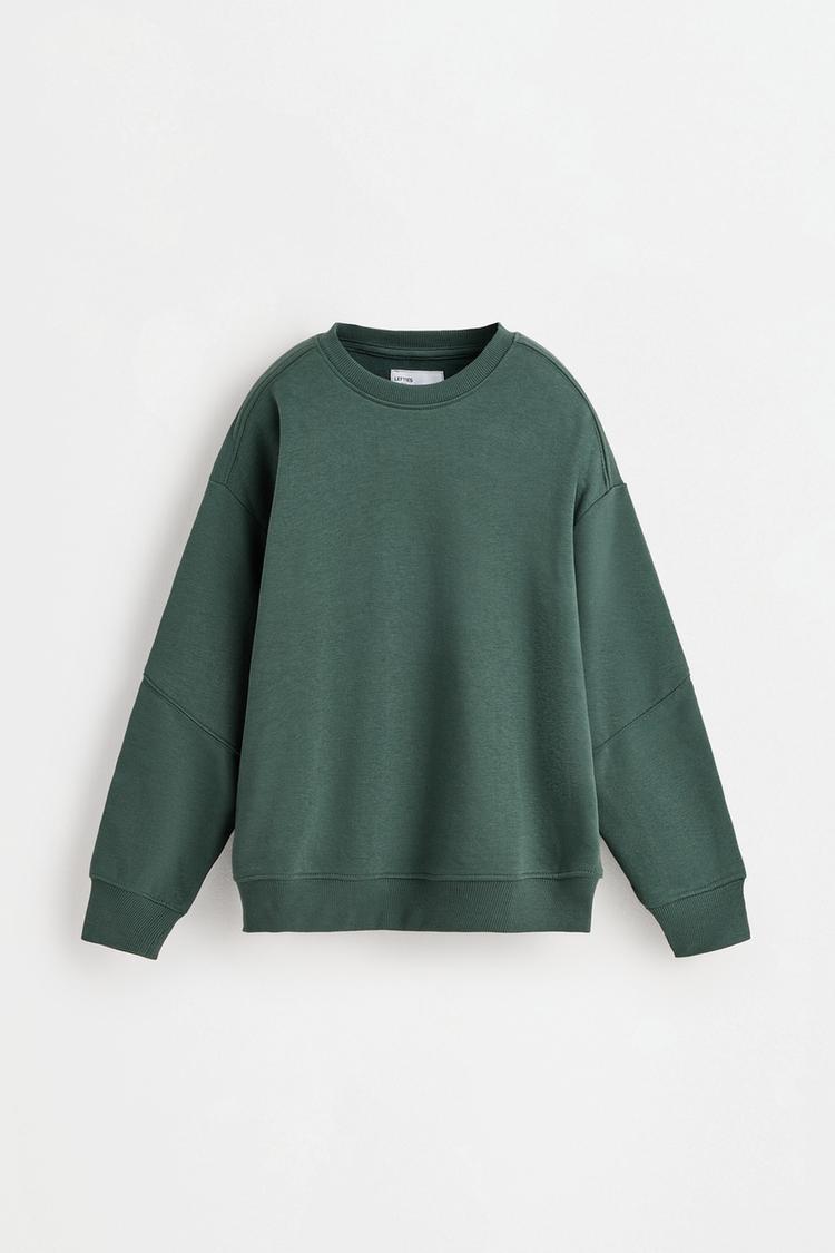 Basic sweatshirt — BILLIARD GREEN