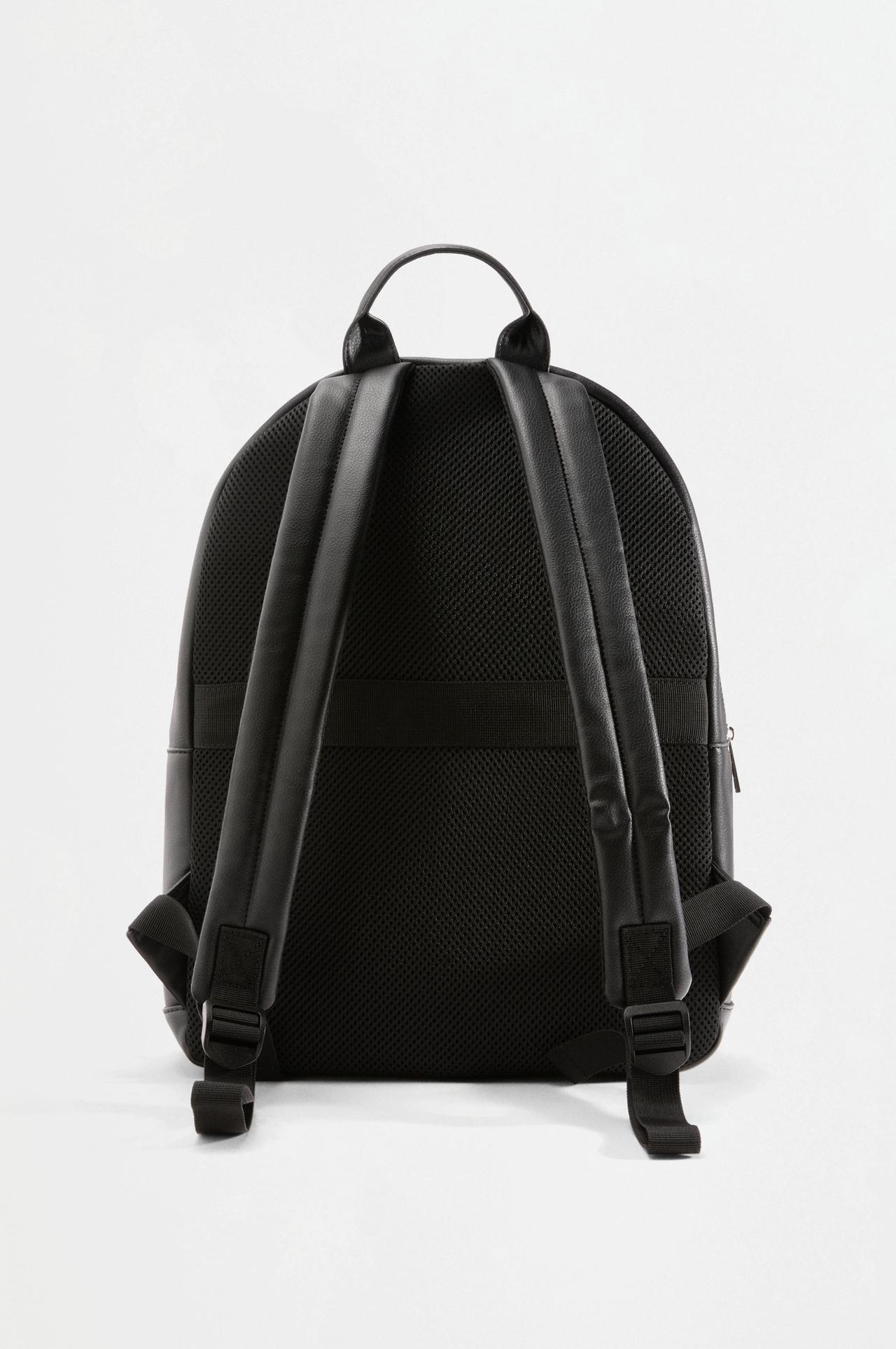 Logo backpack — BLACK
