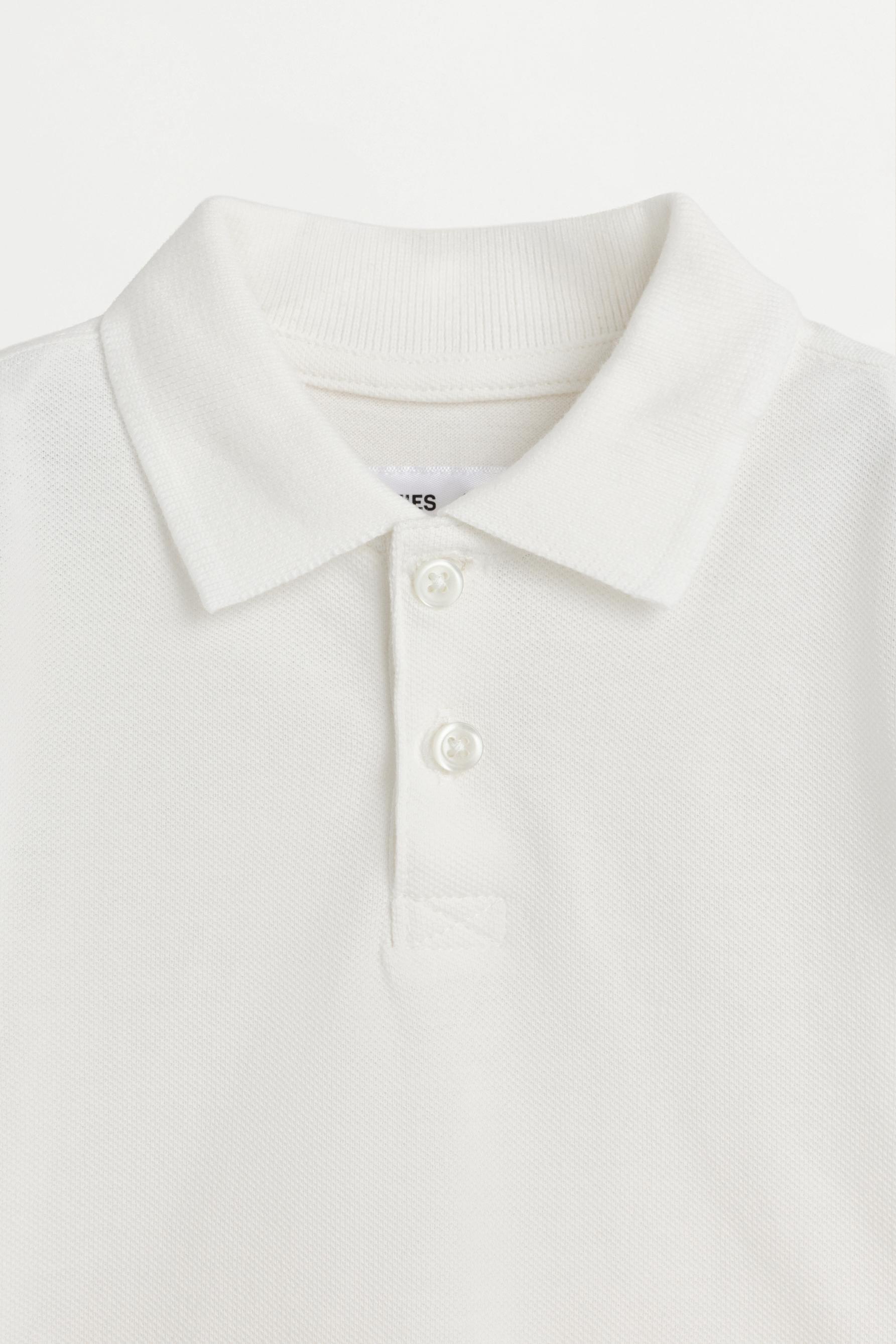 2-pack of plain polo shirts — NAVY