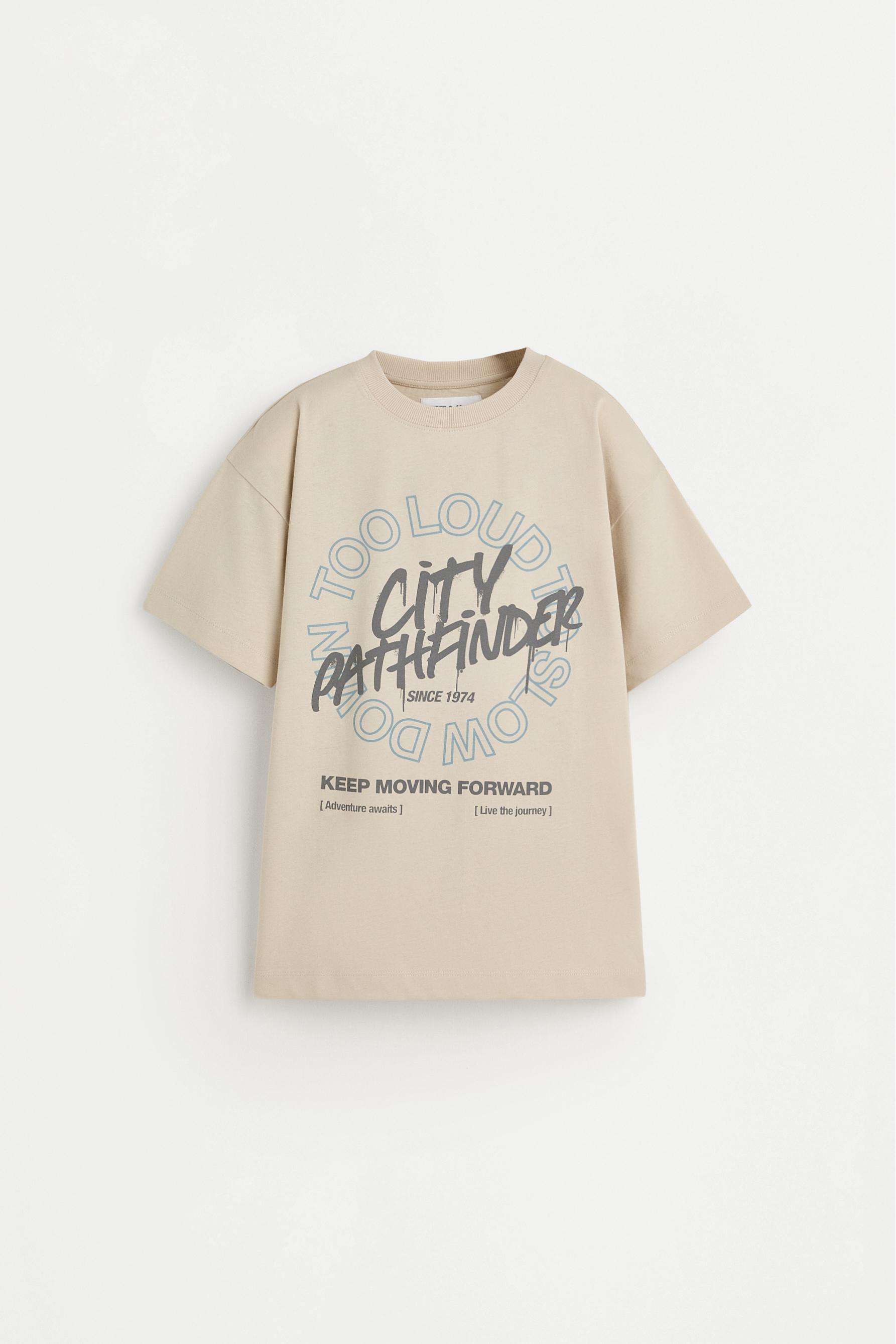 Printed T-shirt — ECRU