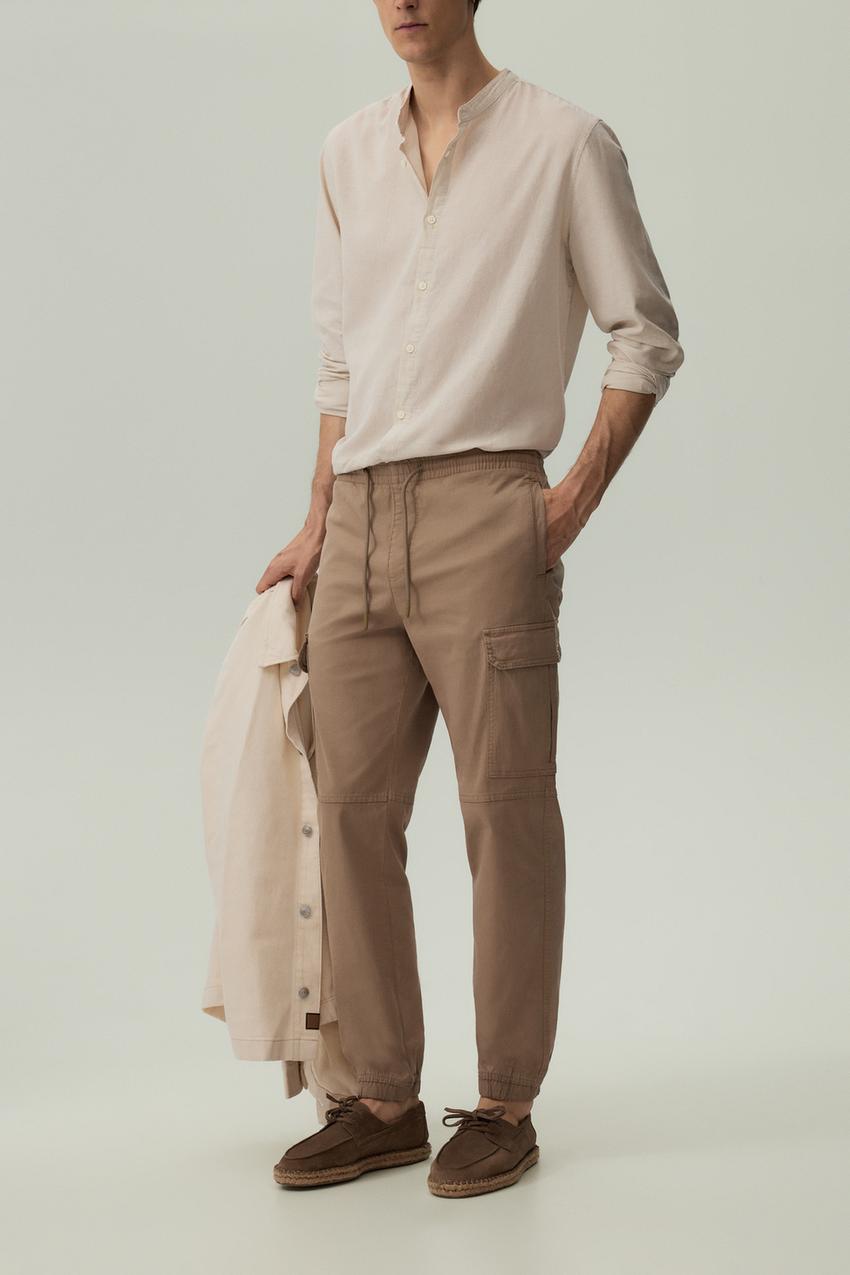 Pantalón jogger cargo Camisetas ROPA Hombre Lefties ESPAÑA