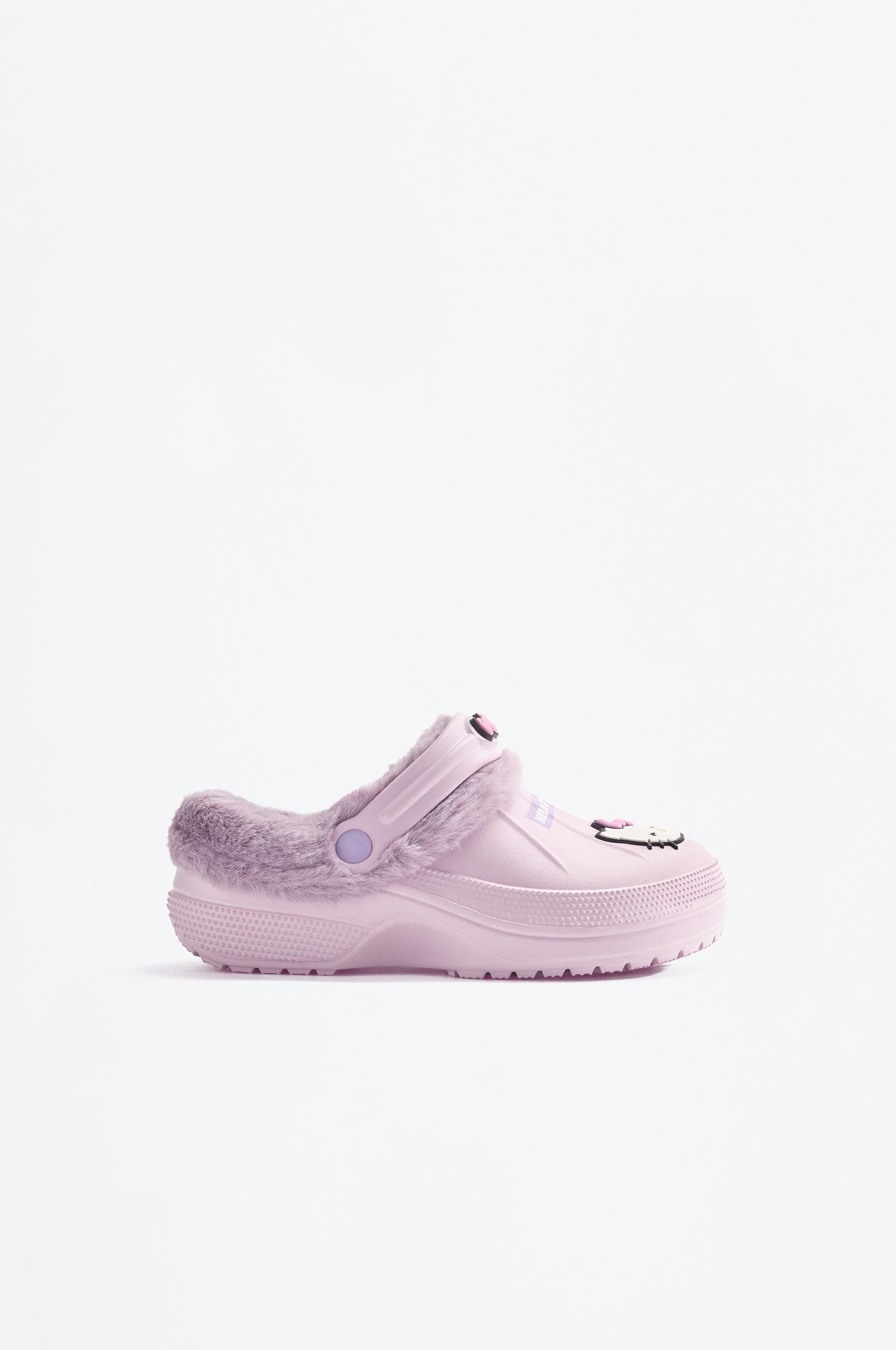 Hello Kitty ©SANRIO lined clogs — MAUVE