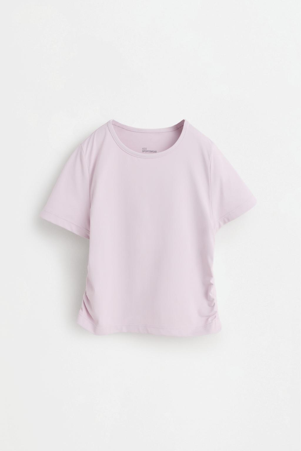 Ruched sports T-shirt