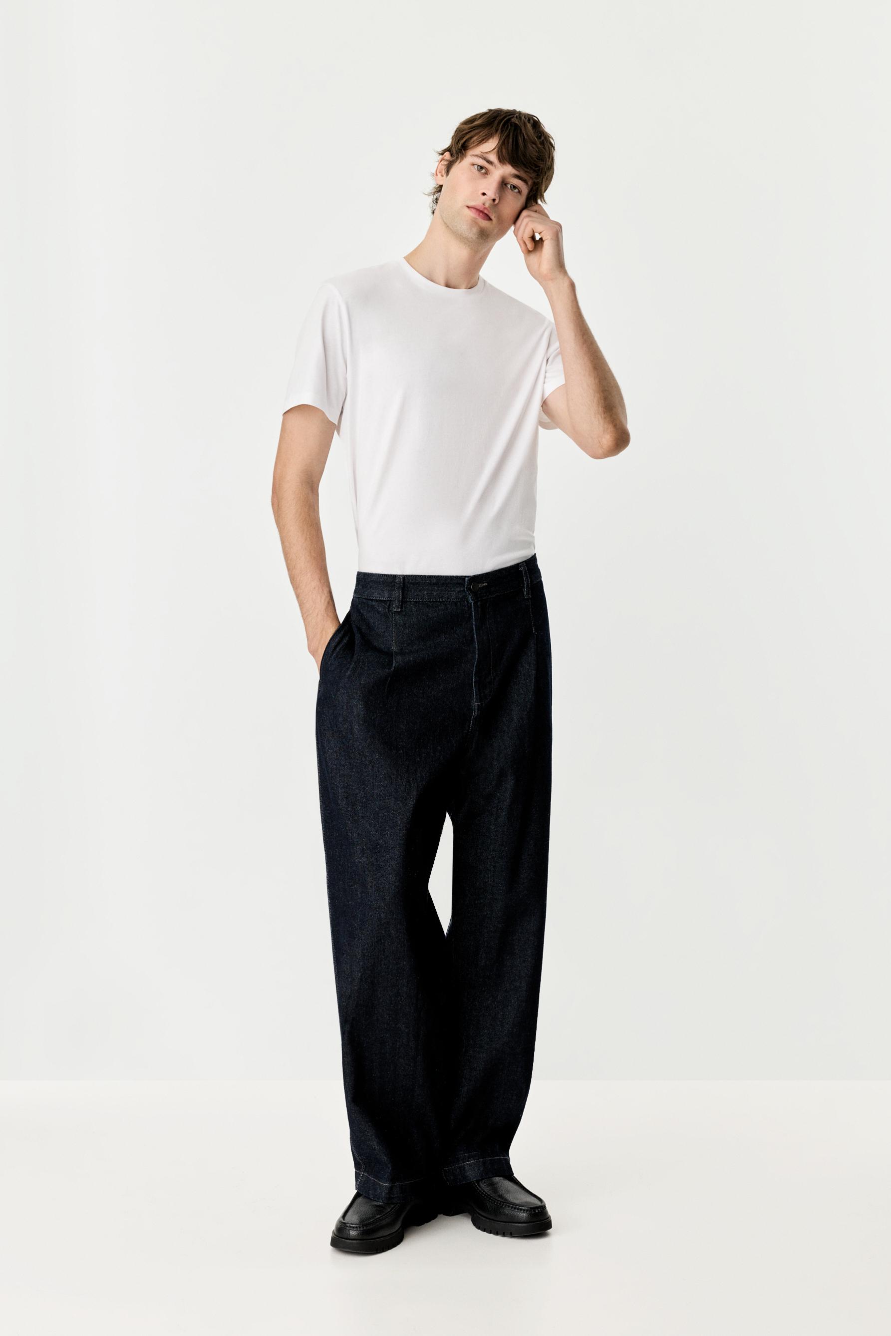 2-pack of basic T-shirts — WHITE