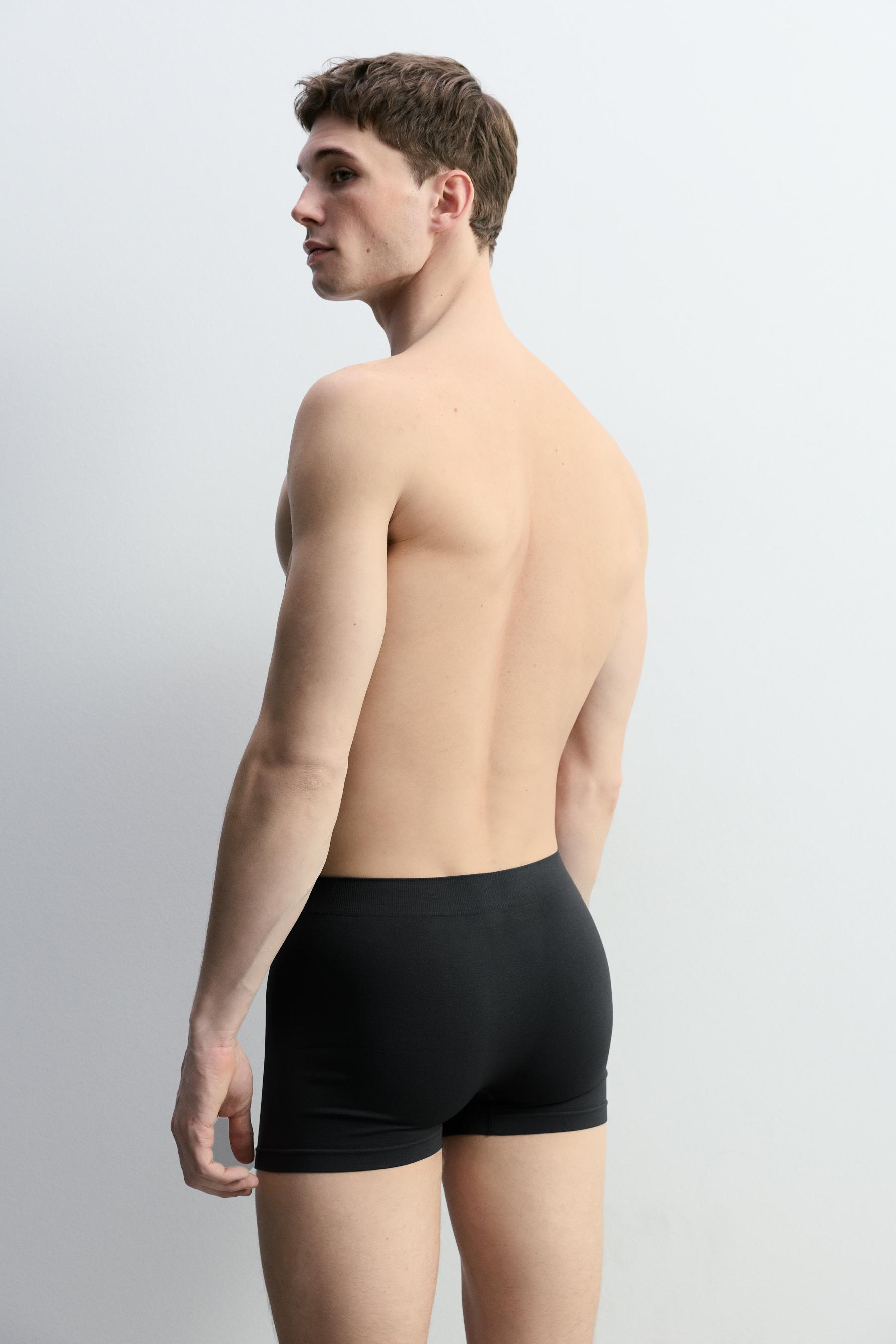 Pack of 3 seamless boxers — GREEN
