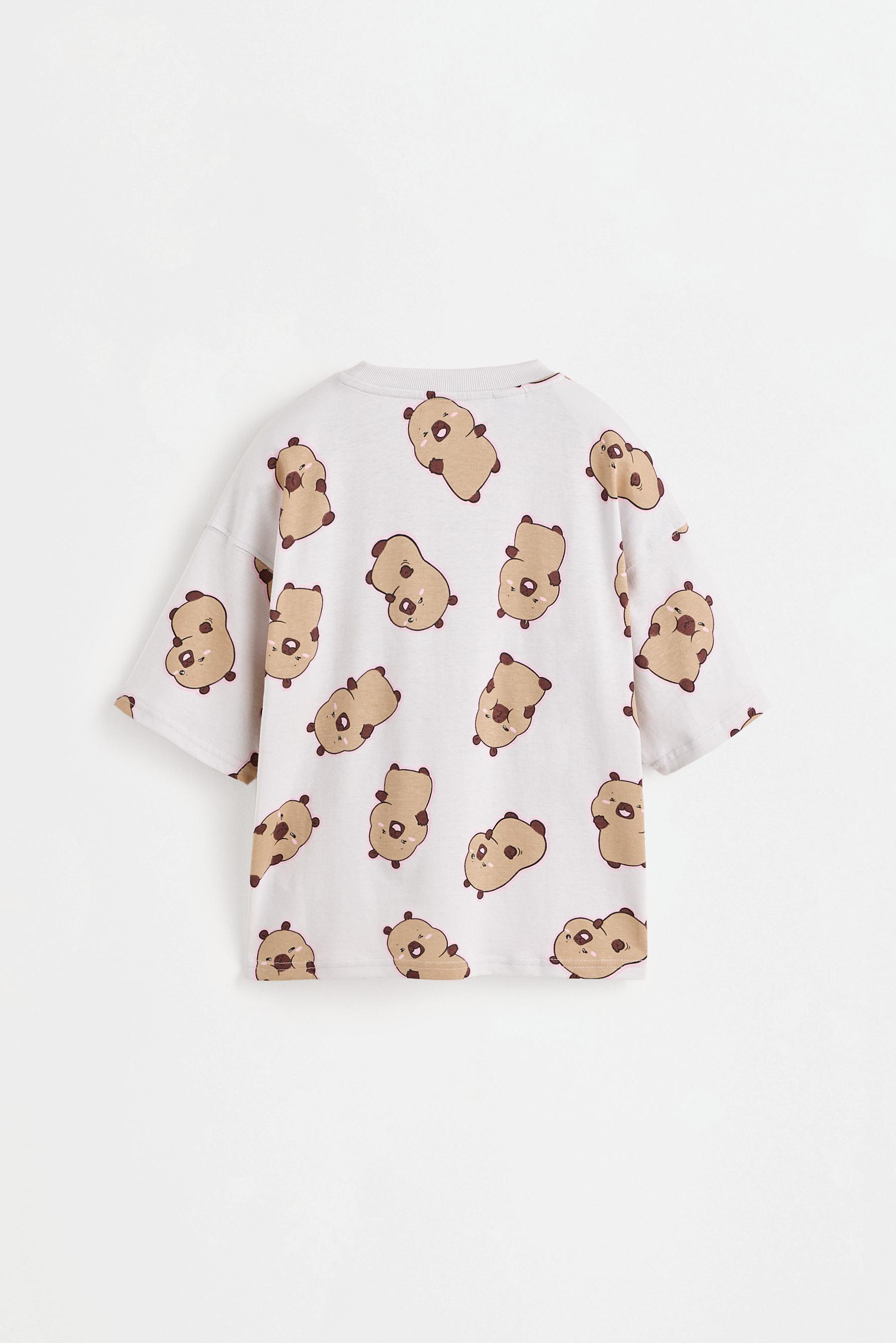 Capybara CAPYFUN© T-shirt — GREY