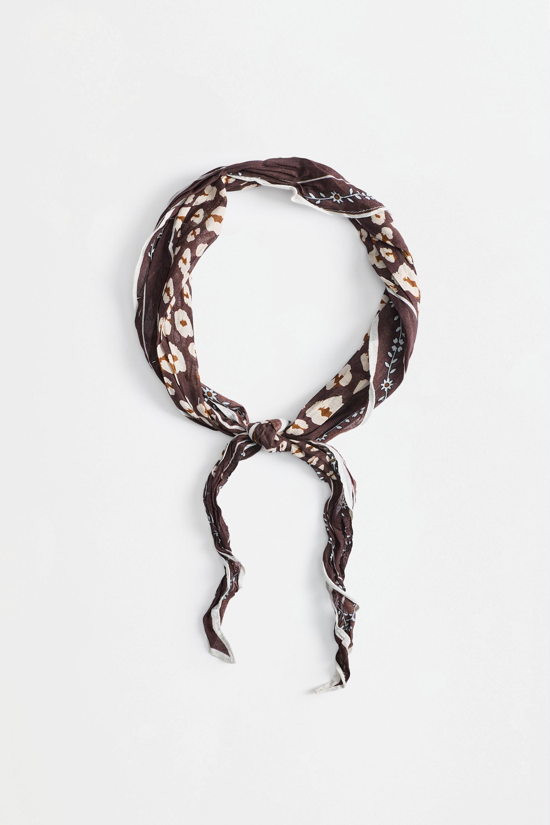 Leopard print bandana — LEOPARD PRINT