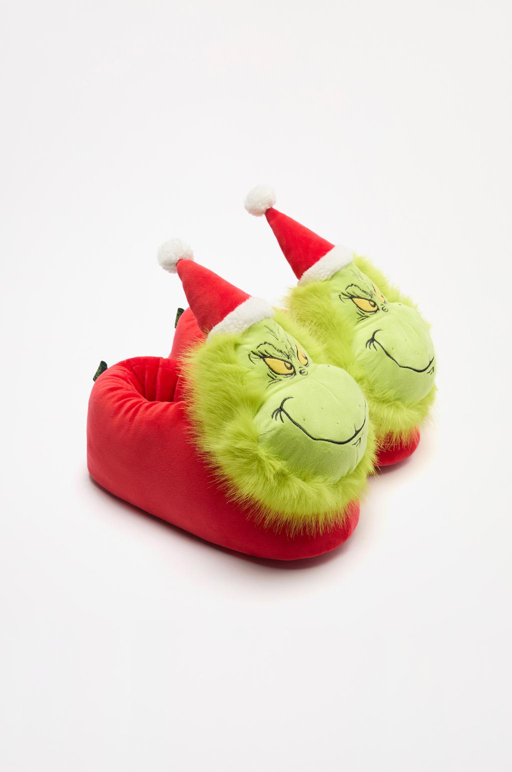 Man | The Grinch TM & © 2024 DSE Christmas house slippers